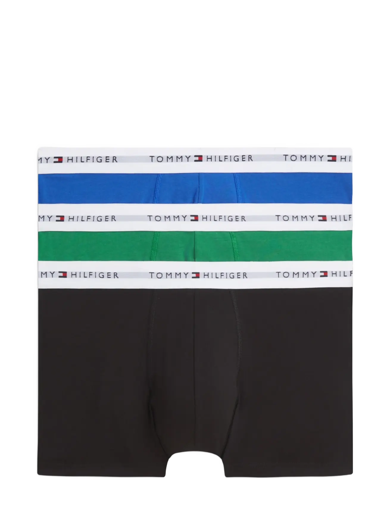 Tommy Hilfiger 3P BOXER BRIEF - Multipack underwear - ALASKAN GREEN BLACK NOBLE BLUE / green