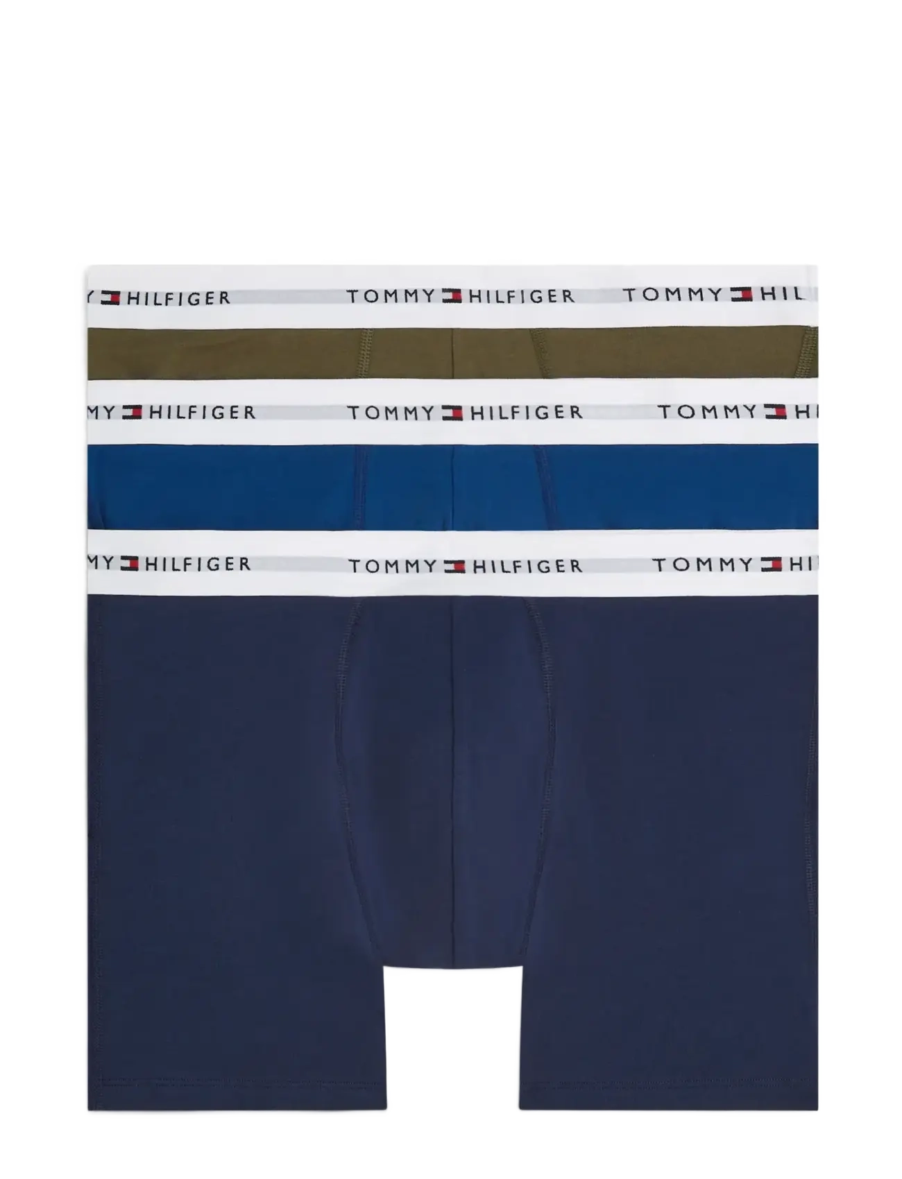 Tommy Hilfiger 3P BOXER BRIEF - Unterhosen - ARM GRN WDG BLU PTCH BLU / multi