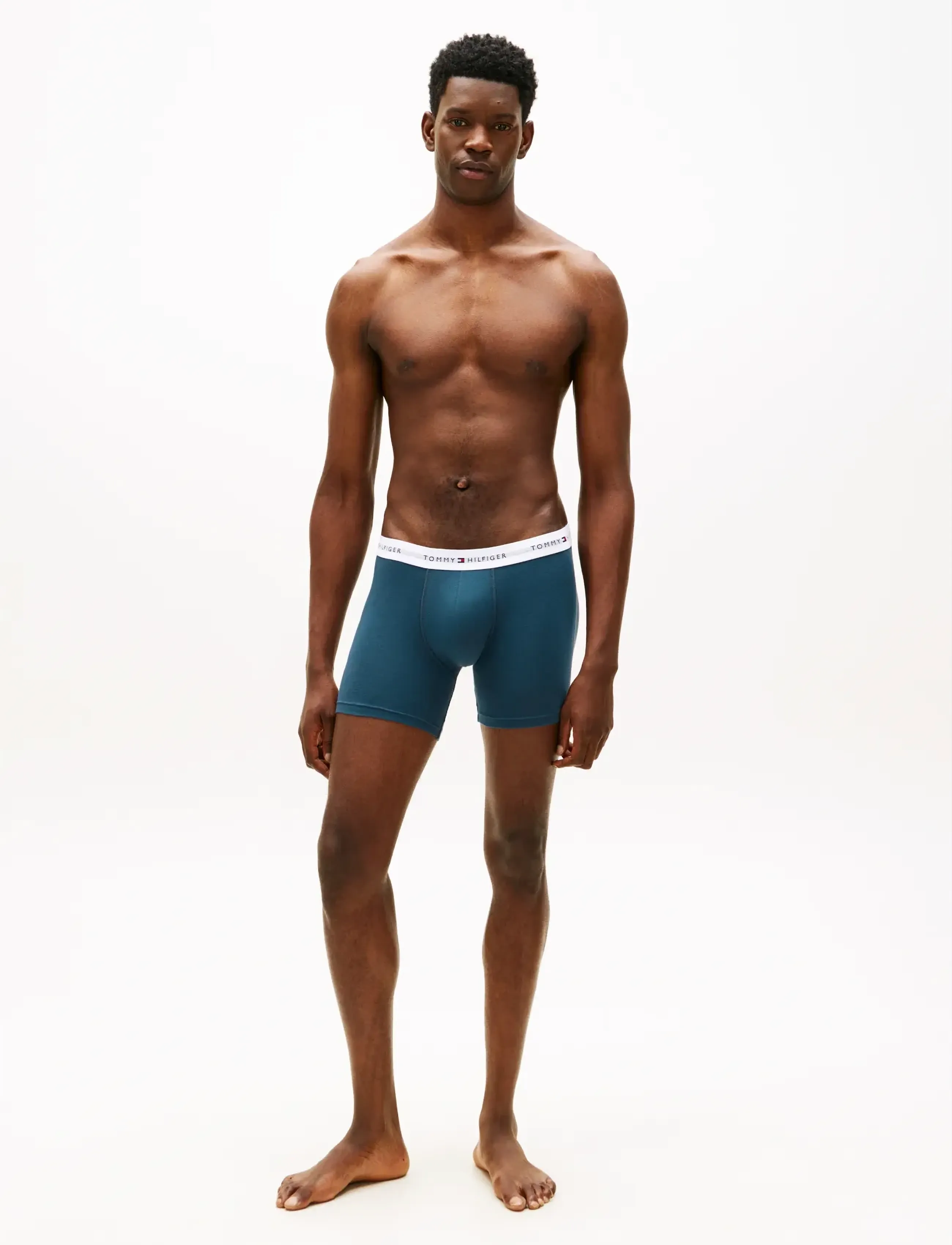 Tommy Hilfiger - 3P BOXER BRIEF - laveste priser - blk blu jn ag sea - 2