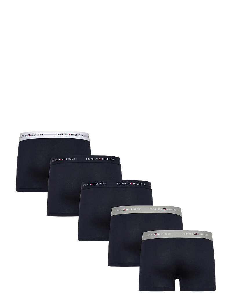 Tommy Hilfiger - 5P TRUNK WB - unterhosen im multipack - des sky antique silver white - 1