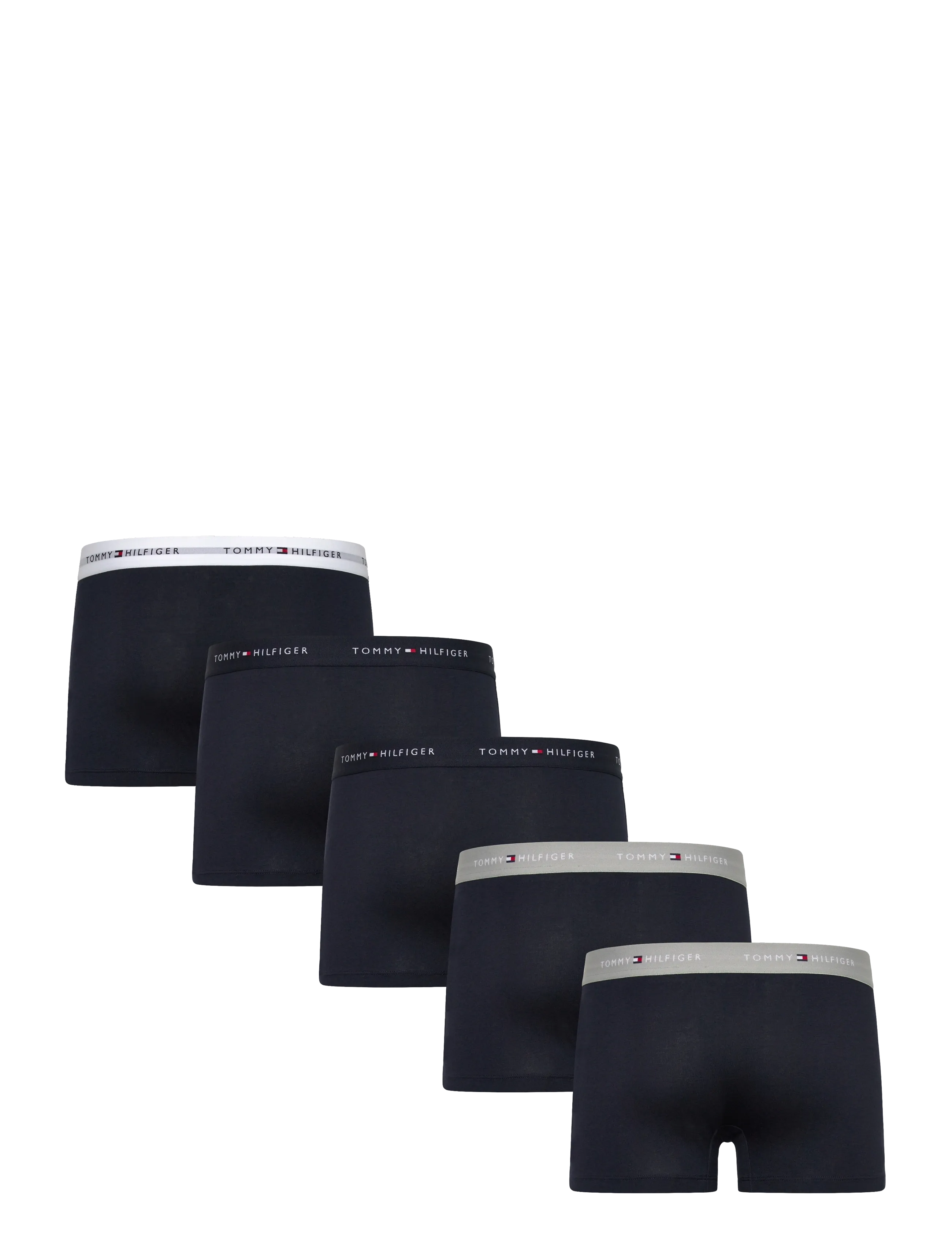 Tommy Hilfiger - 5P TRUNK WB - boxerkalsonger - des sky antique silver white - 1