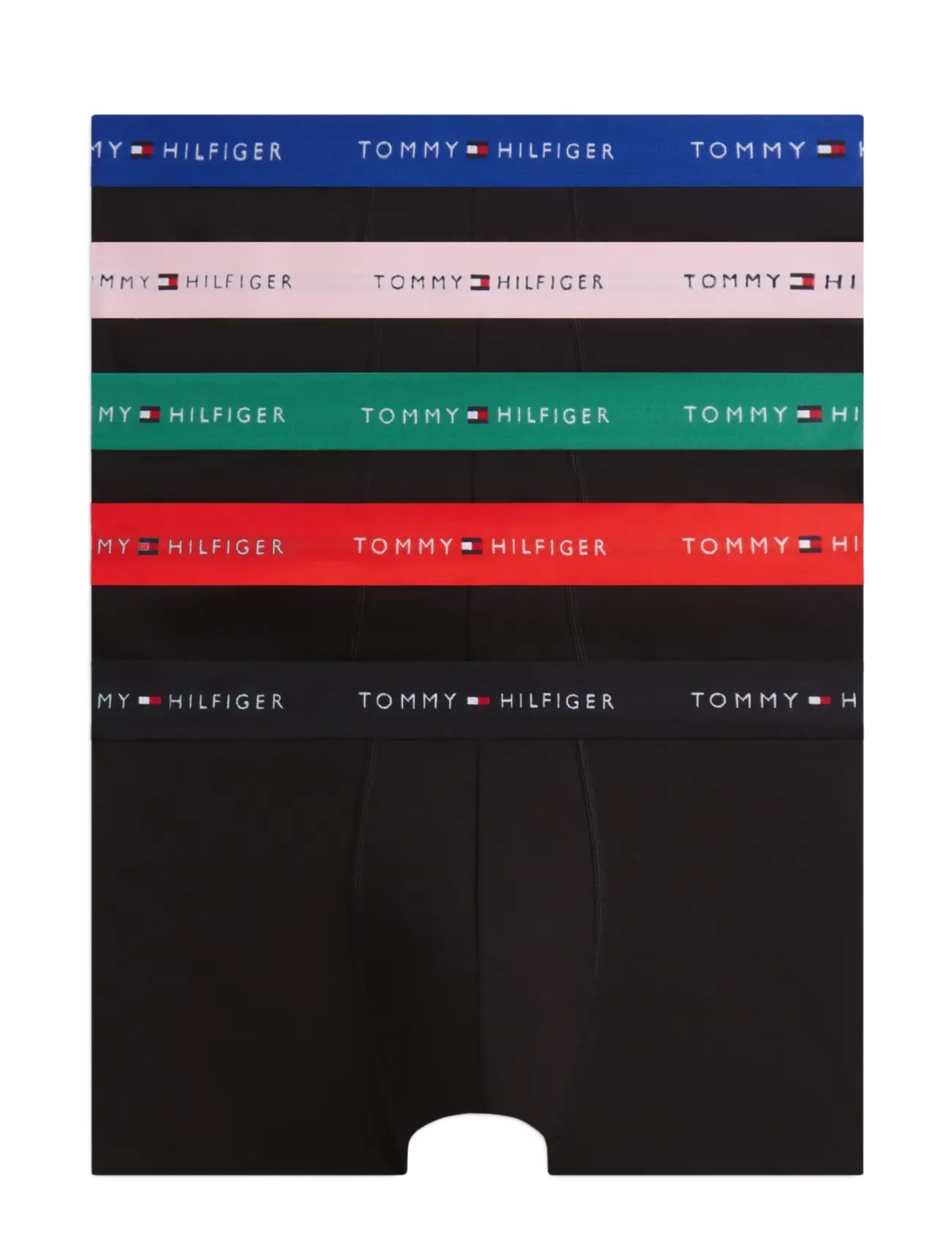 Tommy Hilfiger 5P TRUNK WB - Unterwäsche - B  BLK FR RED BON PK ALS GRE NO BLU / black