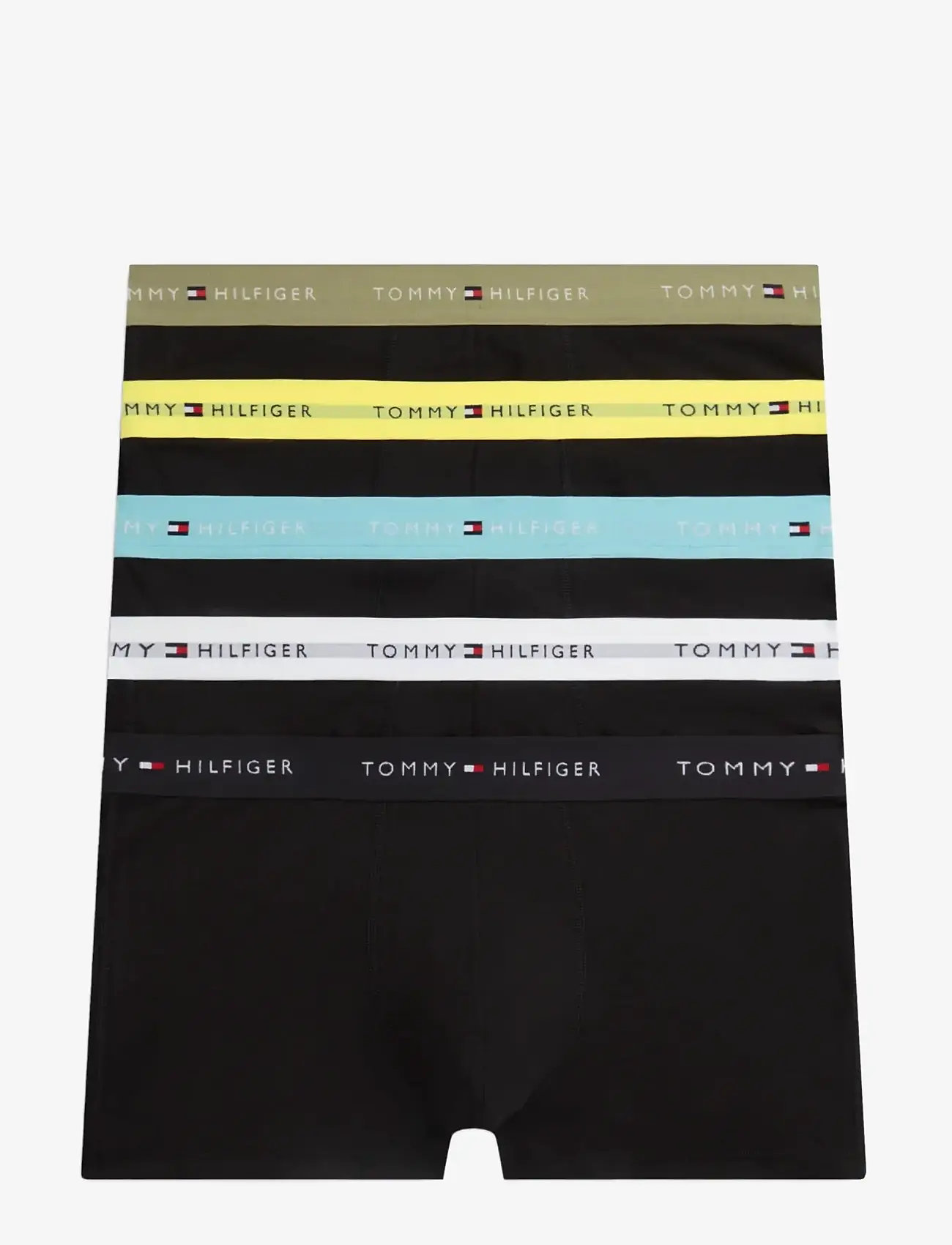 Tommy Hilfiger - 5P TRUNK WB - multipack underbukser - ky st lm crd blk ar aq wht - 1