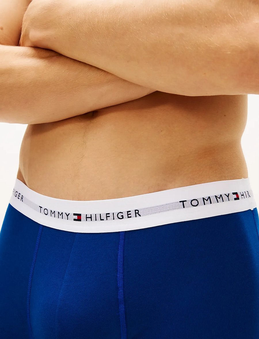 Tommy Hilfiger - 7P TRUNK PRINT - unterhosen im multipack - bk ds sk bl jn ct bl jl cp bl or ge - 3