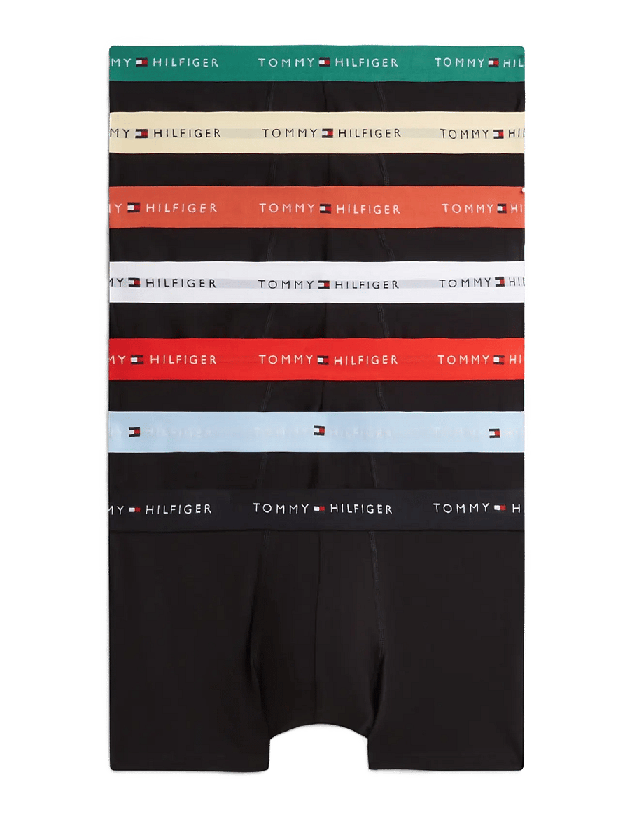 Tommy Hilfiger - 7P TRUNK WB - unterhosen im multipack - b al gr bk lt d br v ch bl fr r wt - 0