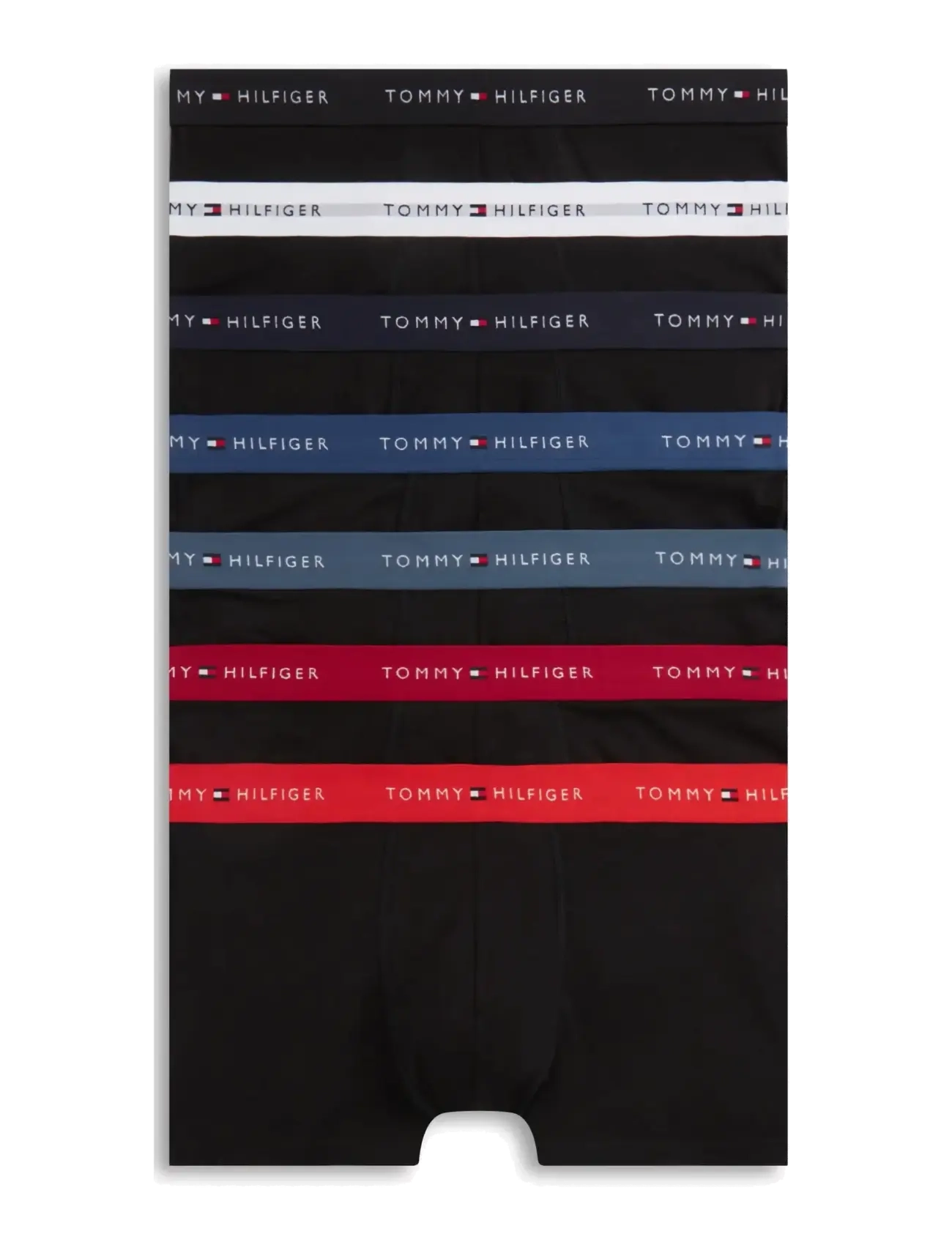 Tommy Hilfiger - 7P TRUNK WB - boxer briefs - bk md rd ag se ds sk bl j f r w - 1