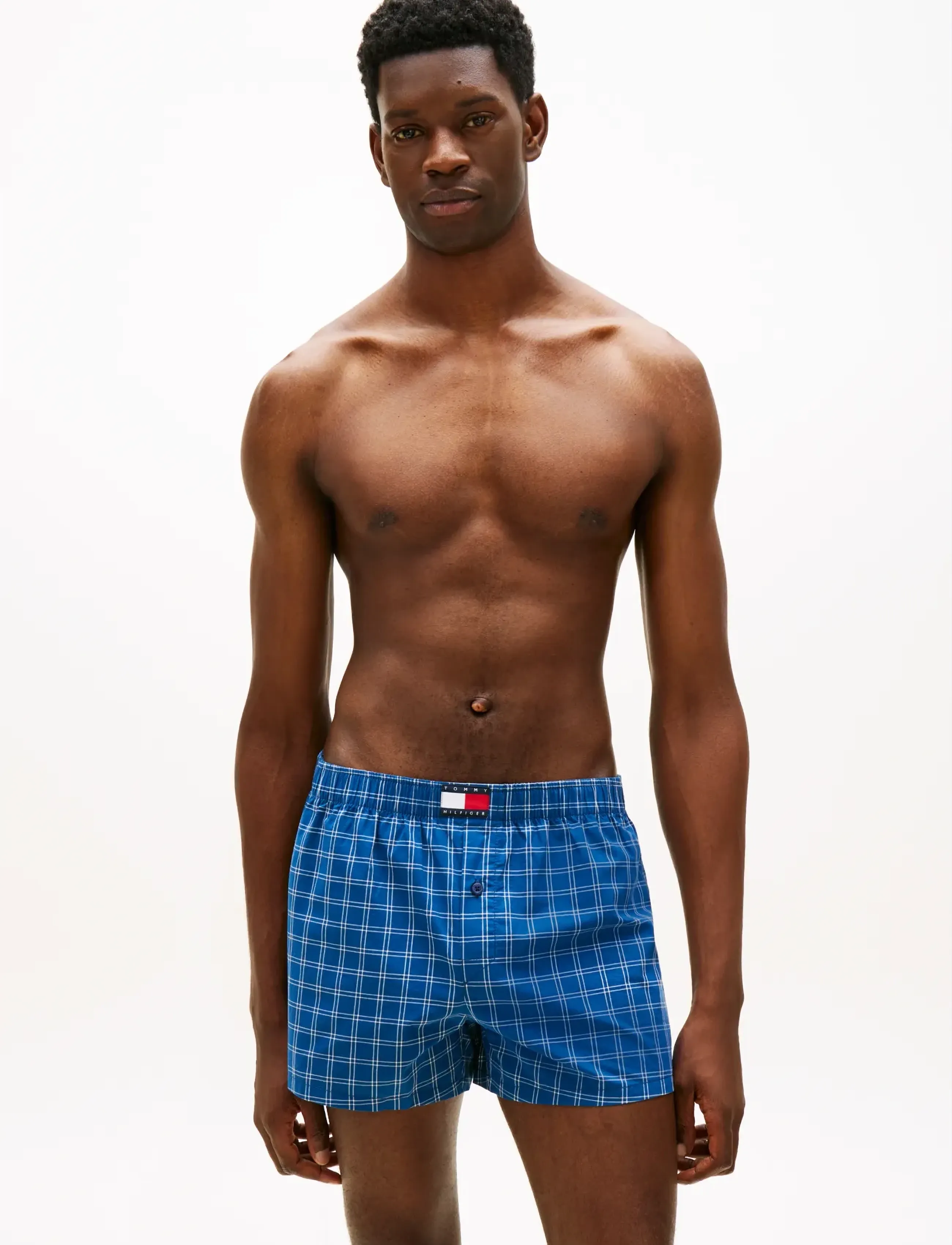 Tommy Hilfiger - 3P WOVEN BOXER PRINT - multipack underbukser - wnd pn chk ras juc rwb stpe - 4