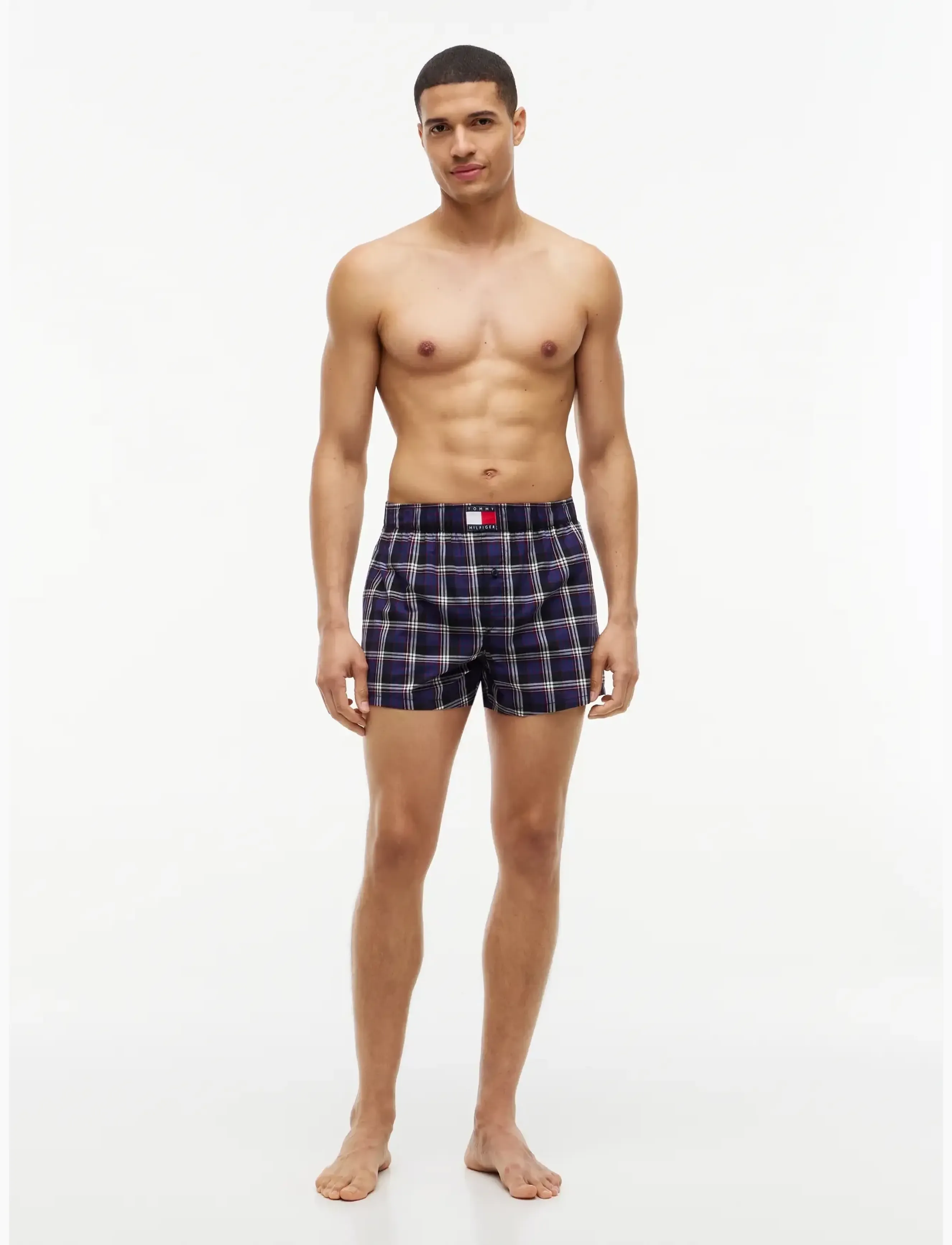 Tommy Hilfiger - 3P WOVEN BOXER PRINT - unterhosen im multipack - nvy gl st pld blu ink rd gl pld cla - 2