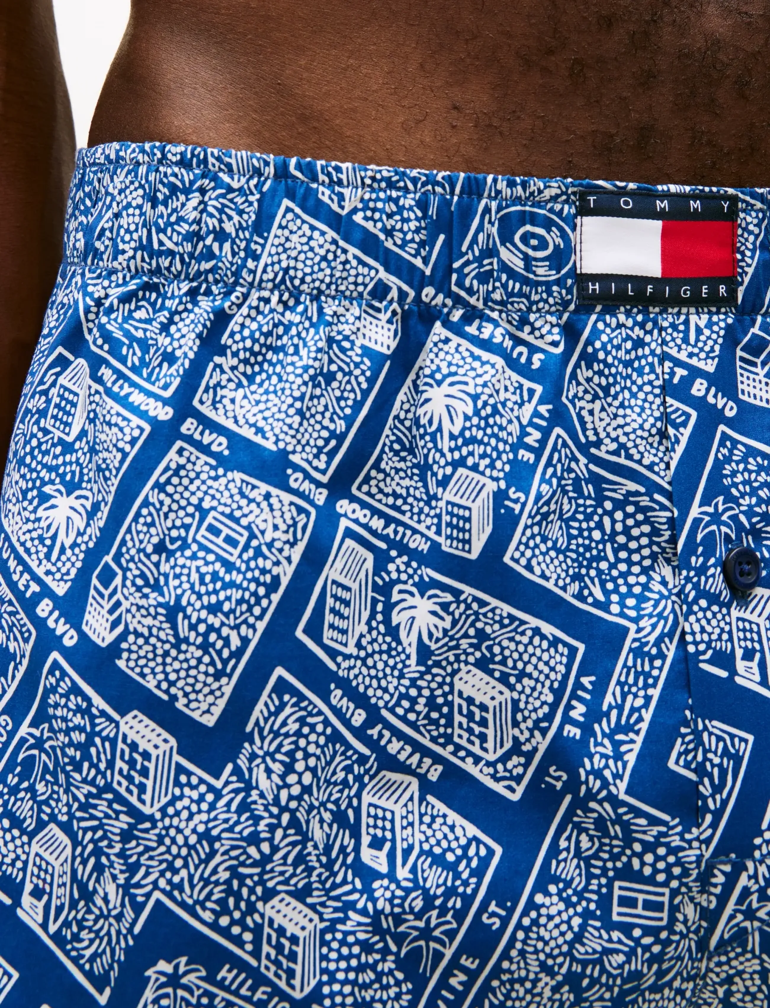 Tommy Hilfiger - 3P WOVEN BOXER PRINT - unterhosen im multipack - brk flg ple pnk la convs - 3