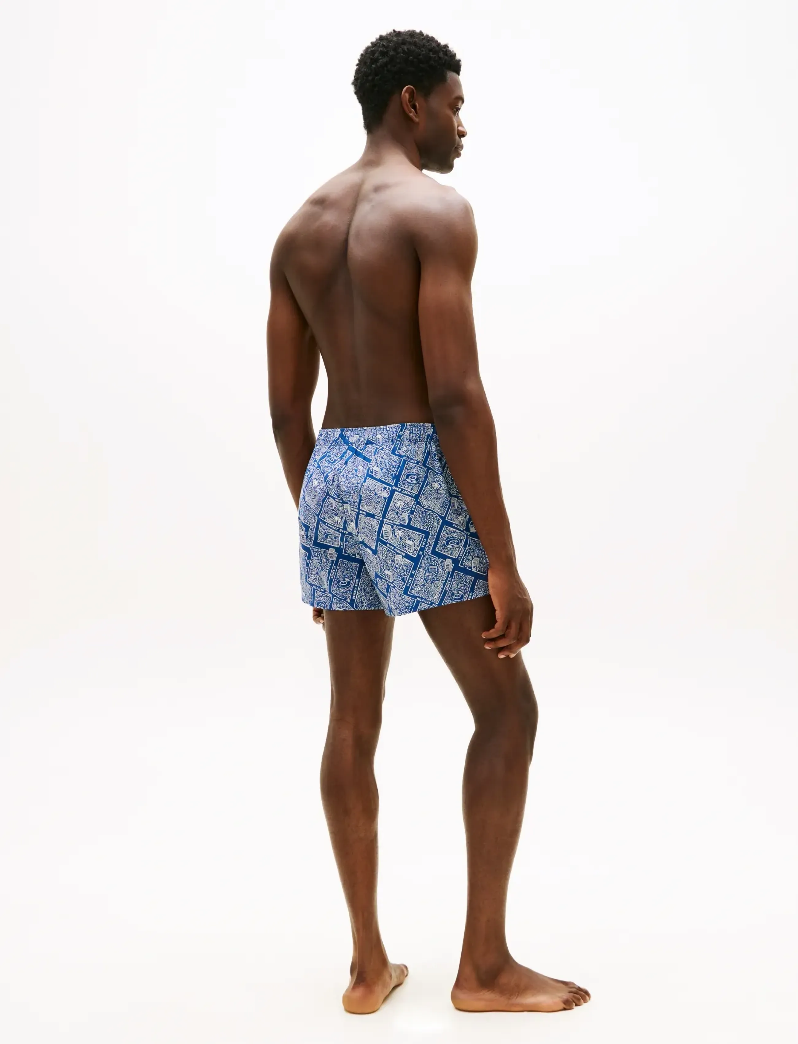 Tommy Hilfiger - 3P WOVEN BOXER PRINT - unterhosen im multipack - brk flg ple pnk la convs - 4