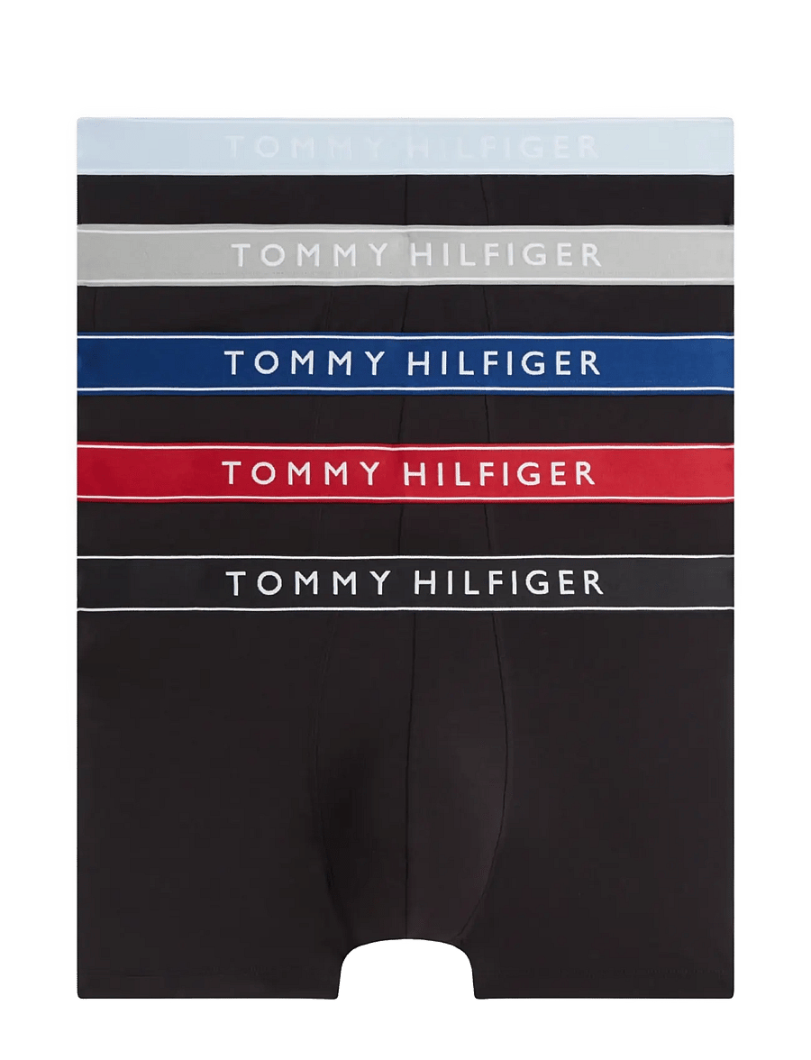Tommy Hilfiger - 5P TRUNK WB - multipakk aluspüksid - b sky bl med rd op bl blk anti slv - 1