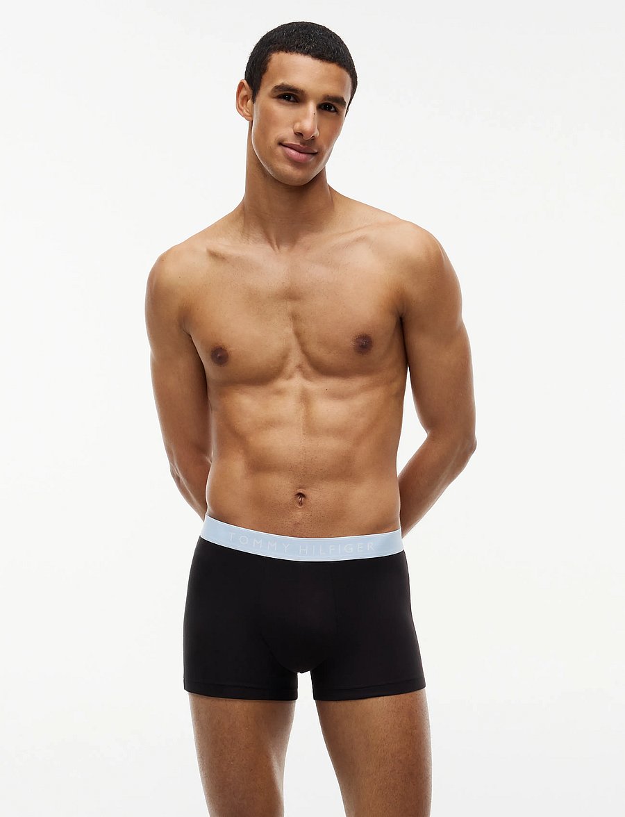 Tommy Hilfiger - 5P TRUNK WB - multipakk aluspüksid - b sky bl med rd op bl blk anti slv - 0