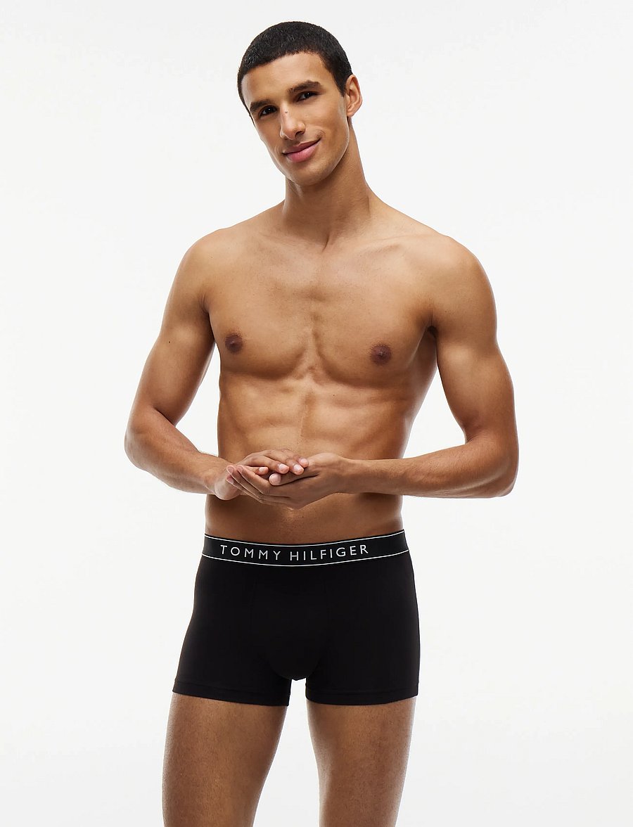 Tommy Hilfiger - 5P TRUNK WB - multipakk aluspüksid - b sky bl med rd op bl blk anti slv - 4