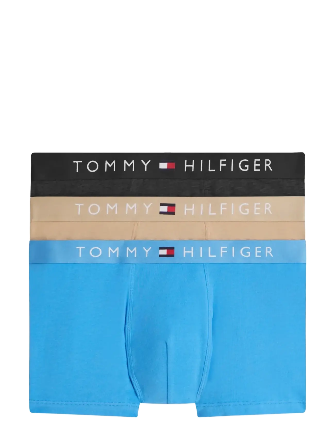 Tommy Hilfiger 3P TRUNK - Unterhosen - BLK DESERT COP BLU / multi