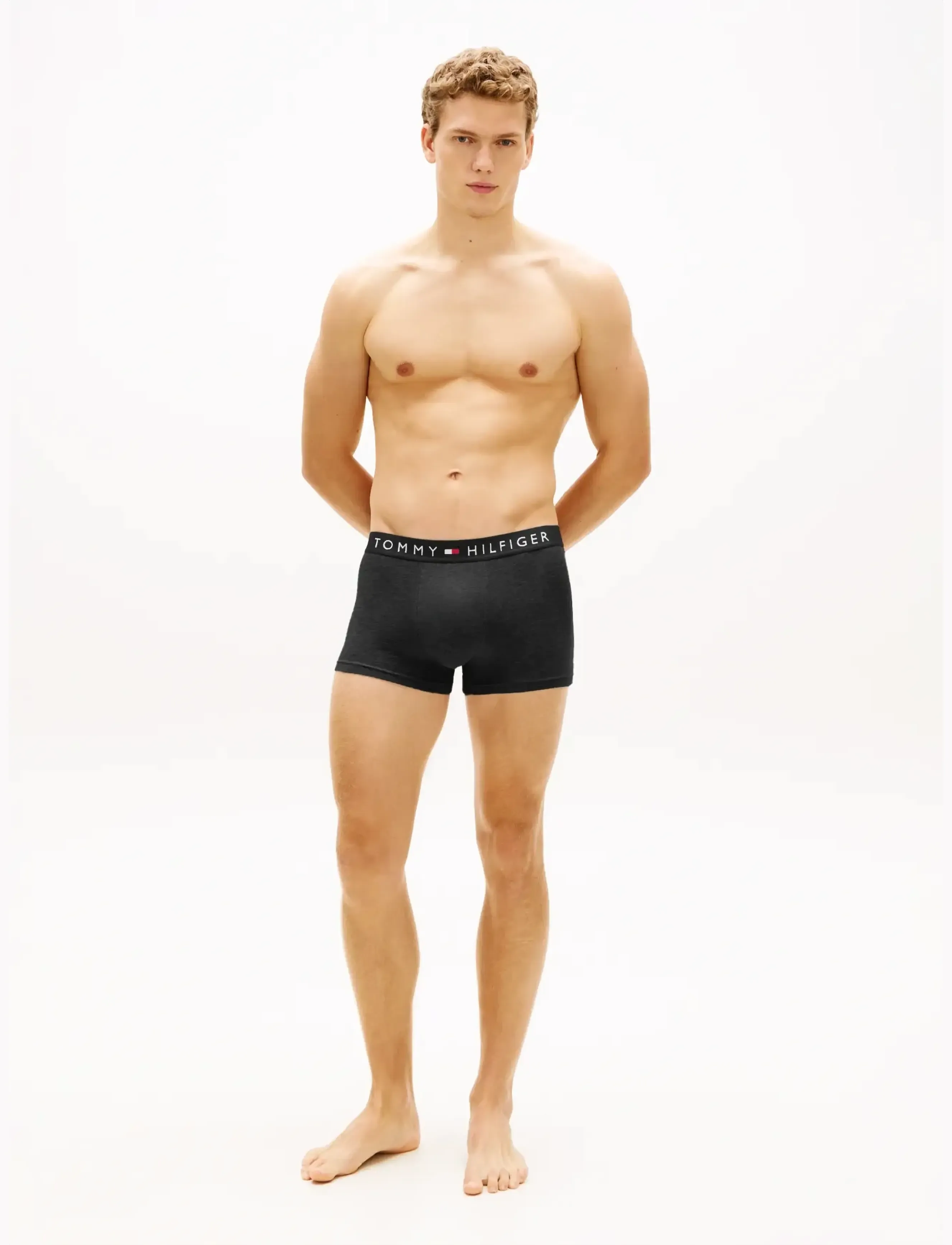 Tommy Hilfiger - 3P TRUNK - boxerkalsonger - blk desert cop blu - 2