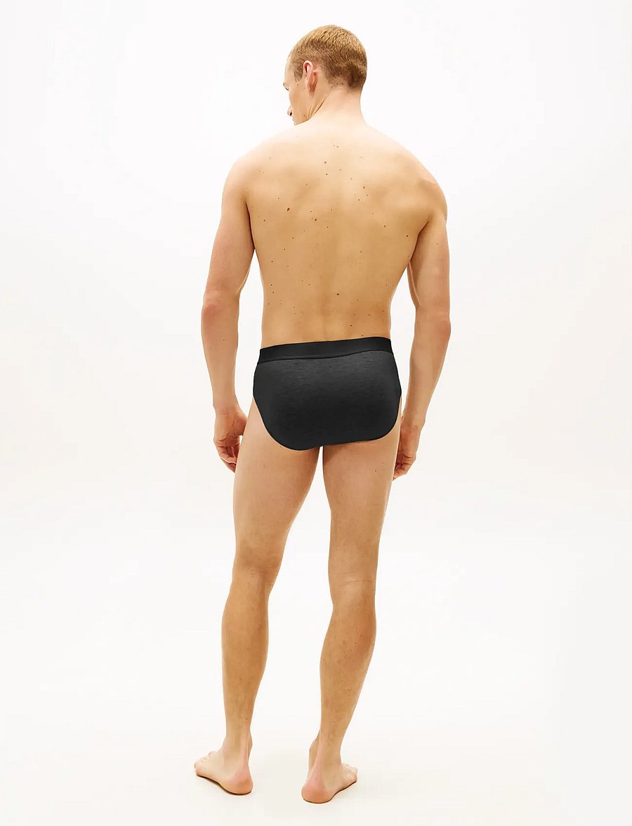 Tommy Hilfiger - 3P BRIEF - nærbuxur í fjölpakka - blk desert cop blu - 4