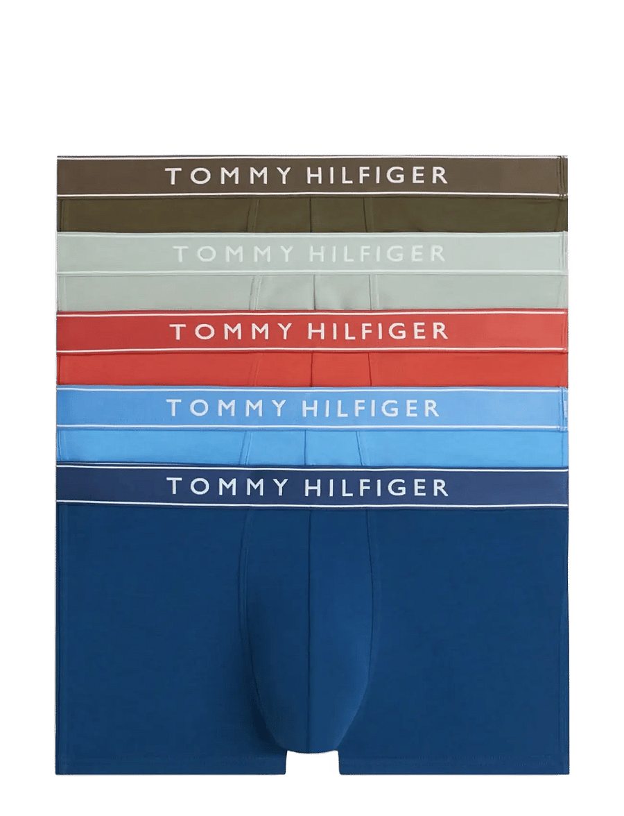 Tommy Hilfiger - 5P TRUNK - multipakk aluspüksid - mt gry arm grn blu spl tr rd blu jn - 1