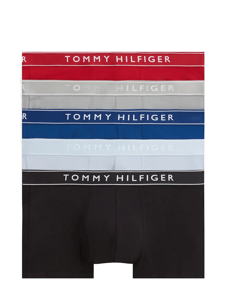 Tommy Hilfiger - 5P TRUNK - multipakk aluspüksid - sky blu med red op blu blk anti slv - 1