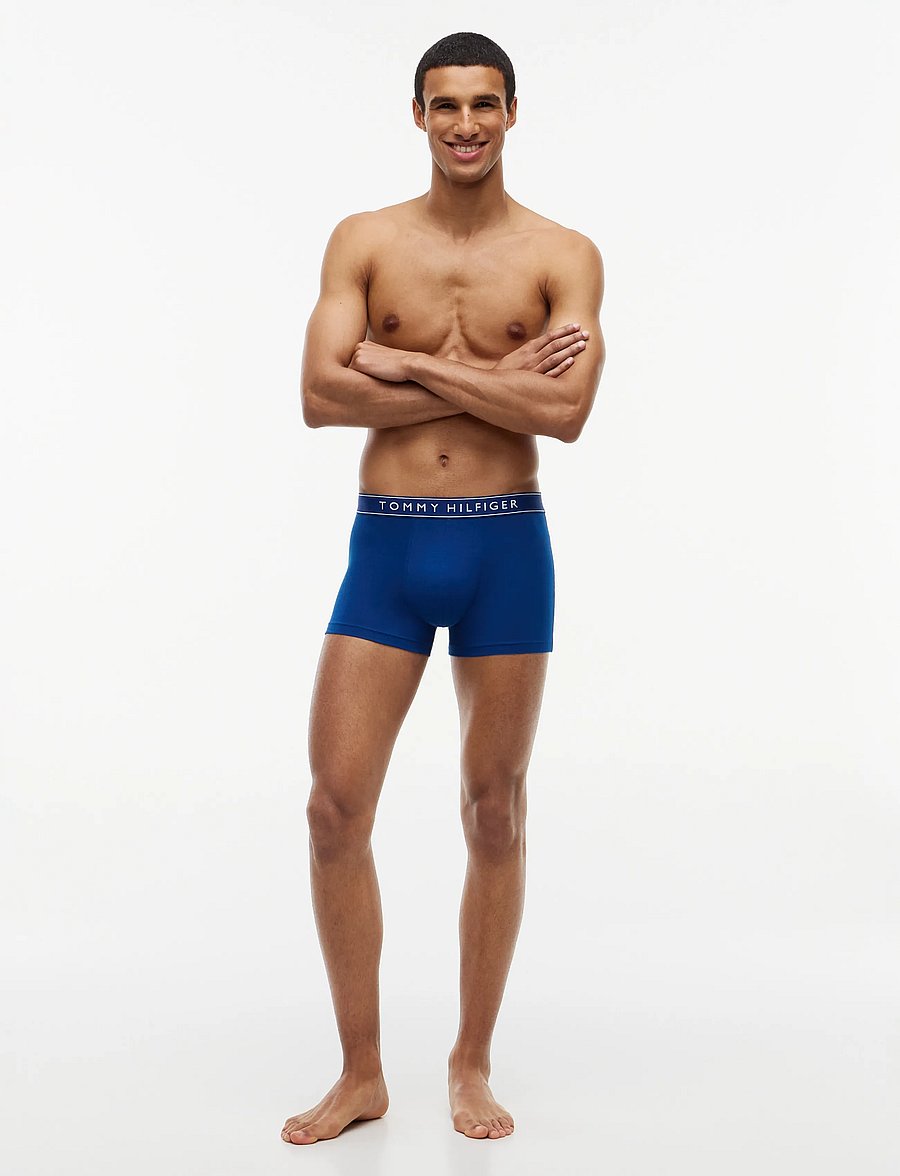 Tommy Hilfiger - 5P TRUNK - multipakk aluspüksid - sky blu med red op blu blk anti slv - 2