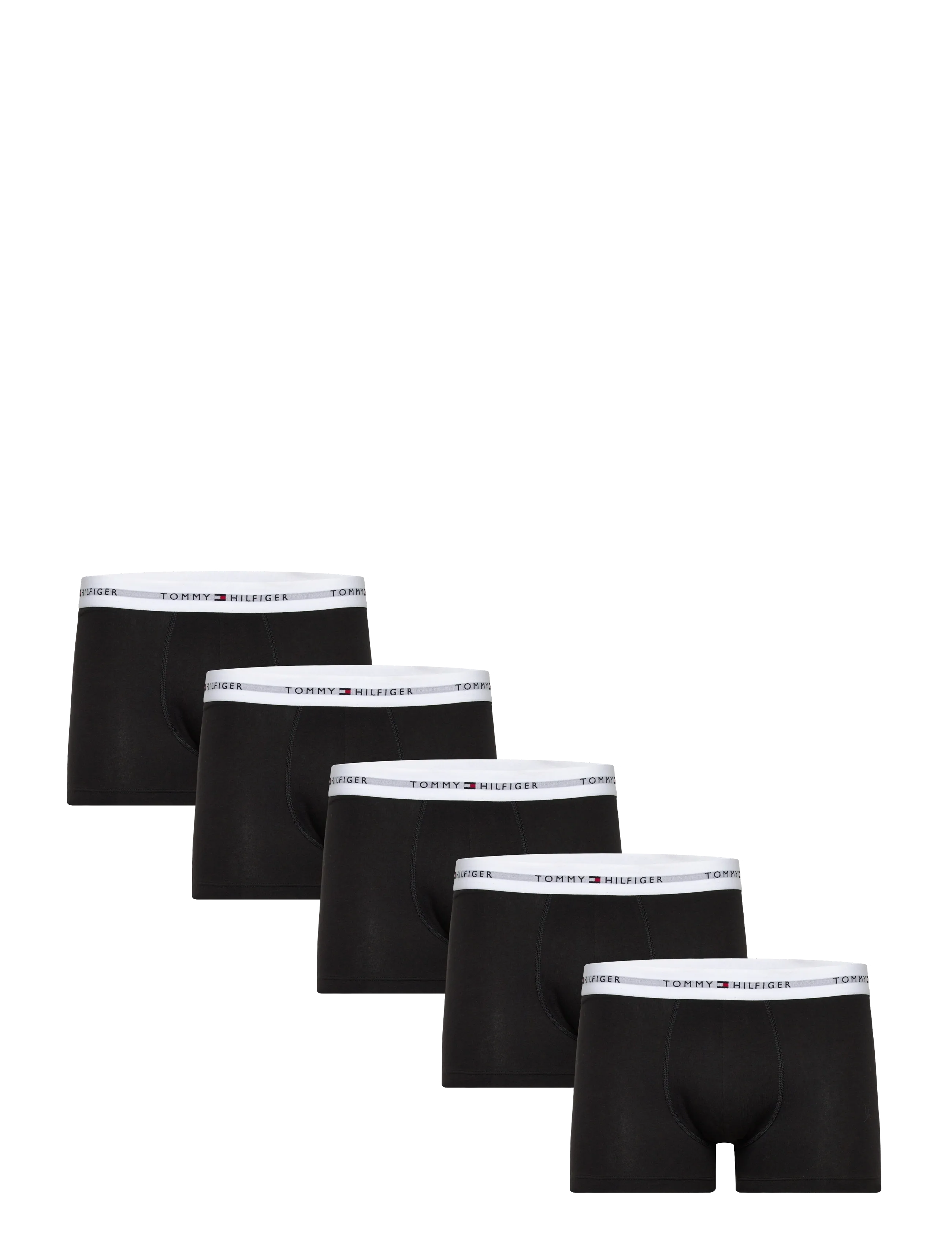 Tommy Hilfiger 5P TRUNK - Underkläder - BLACK BLACK BLACK BLACK BLACK / black