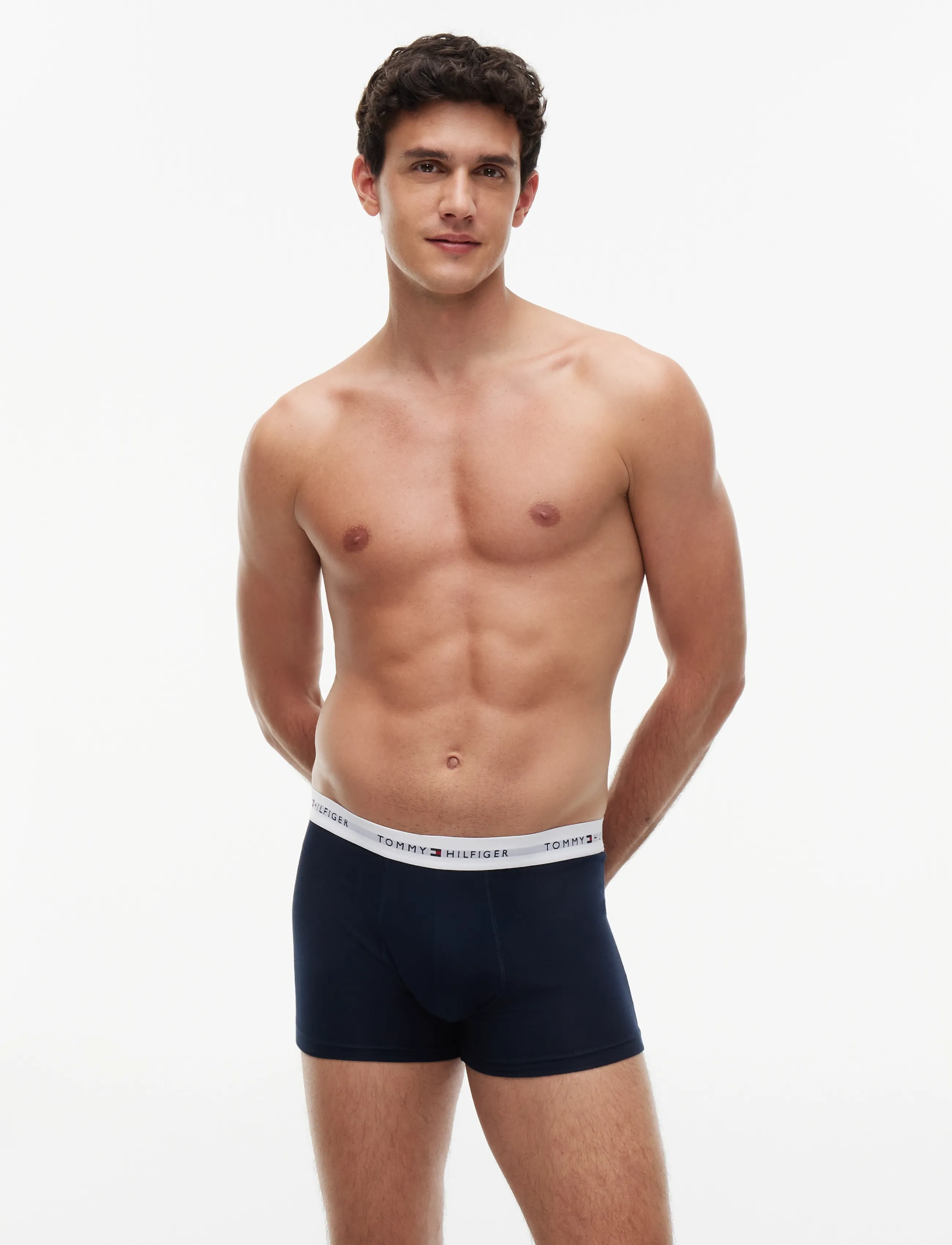 Tommy Hilfiger 5P Trunk, Mænd, Trunks, Grøn, Str: L