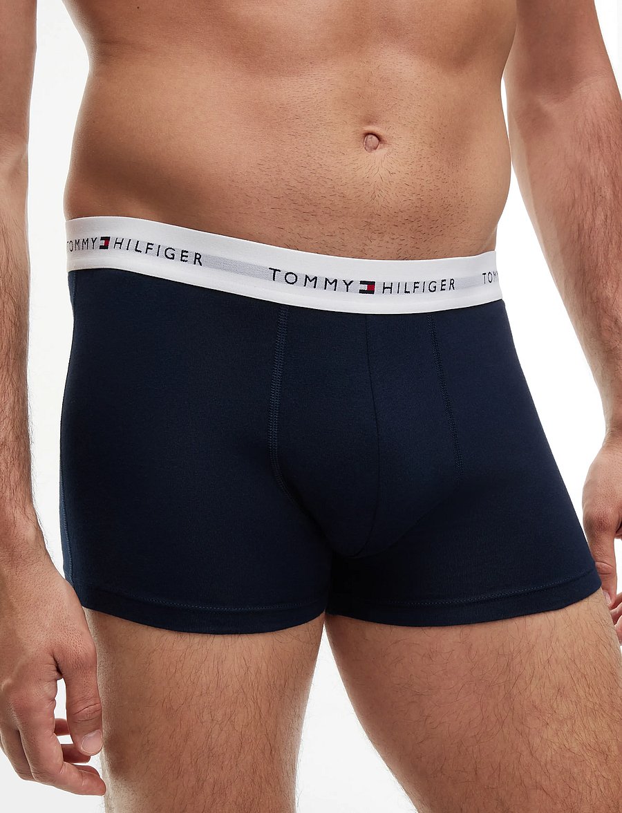 Tommy Hilfiger - 5P TRUNK - majtki w wielopaku - ut ol lt gr hth blk wht crb nv - 3