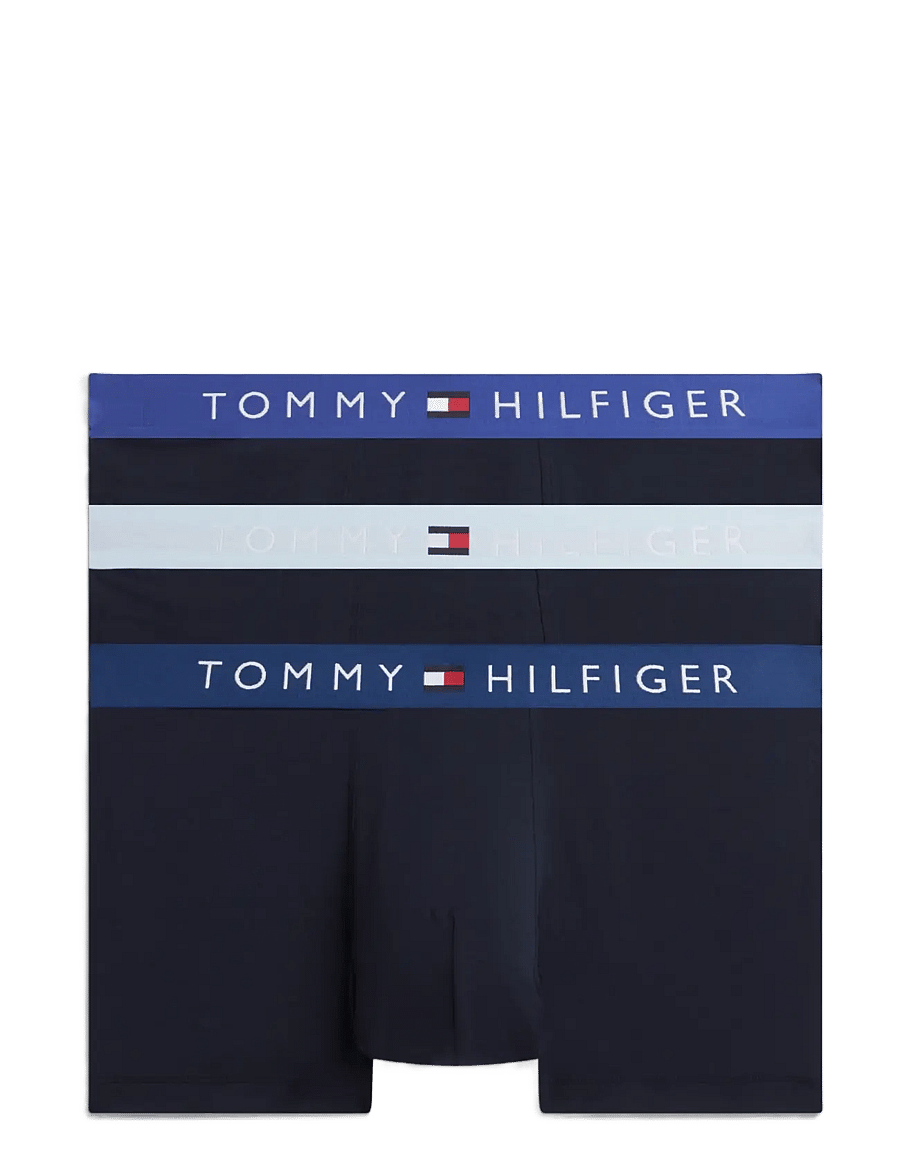 Tommy Hilfiger - 3P TRUNK WB - multipakk aluspüksid - nb wedge blue rich navy sky blue - 0