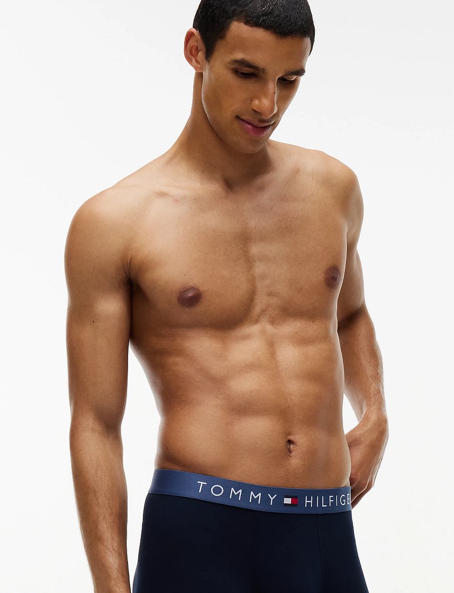 Tommy Hilfiger - 3P TRUNK WB - multipakk aluspüksid - nb util olive chamb blue aeg sea - 3