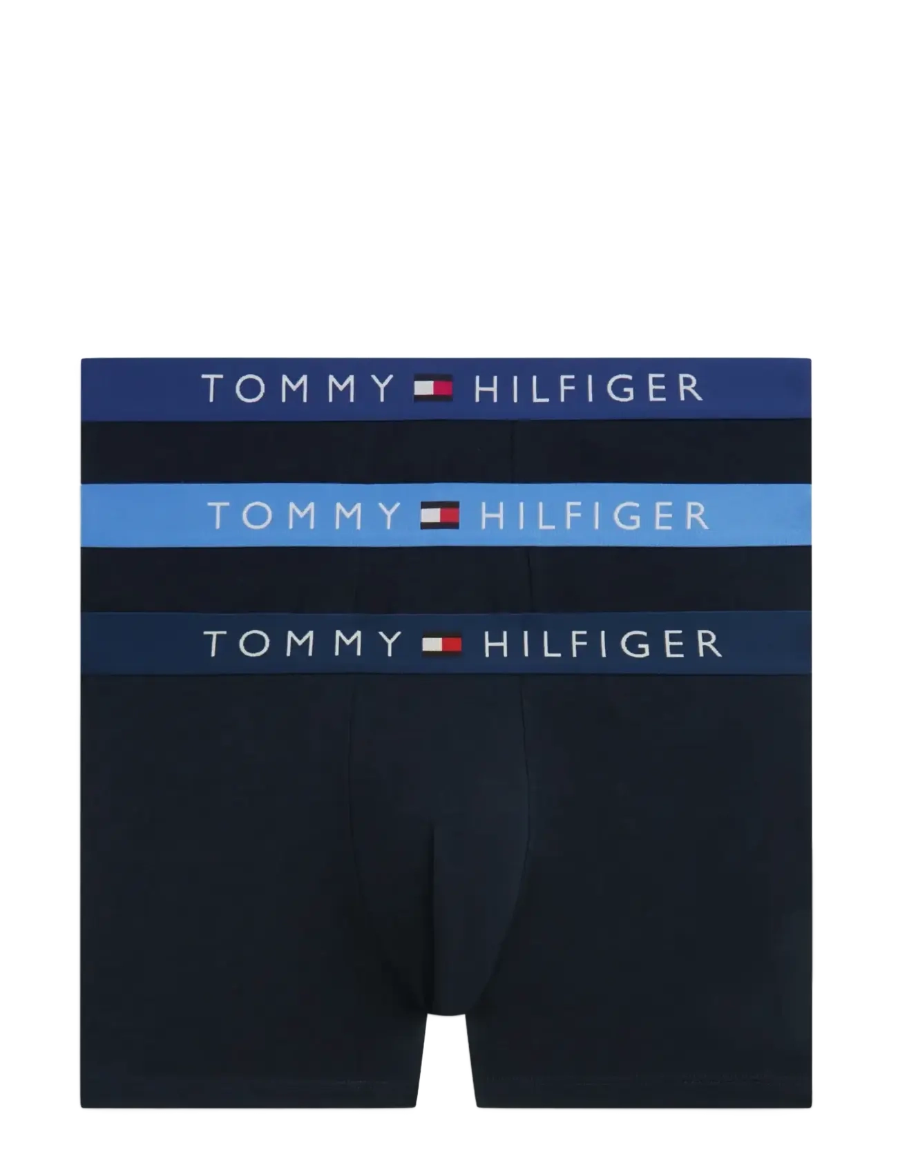 Tommy Hilfiger 3P TRUNK WB - Tommy Hilfiger - BLU JN WDG BLU BLU SPL / navy