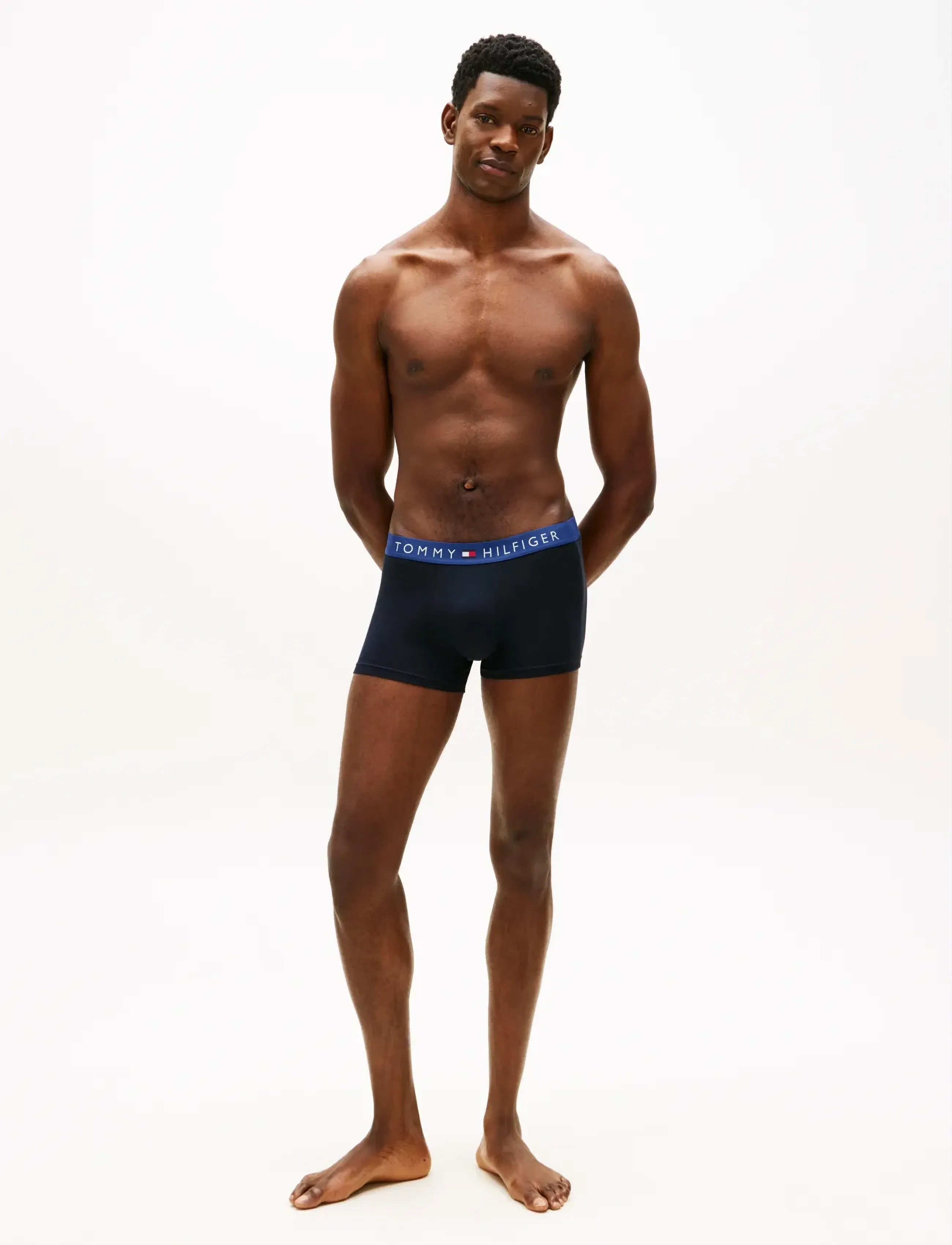 Tommy Hilfiger - 3P TRUNK WB - multipack underpants - blu jn wdg blu blu spl - 2