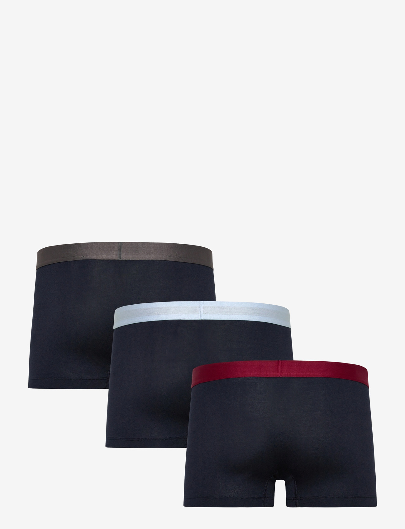 Tommy Hilfiger - 3P TRUNK WB - unterhosen im multipack - drk ash brzy blu rouge - 1