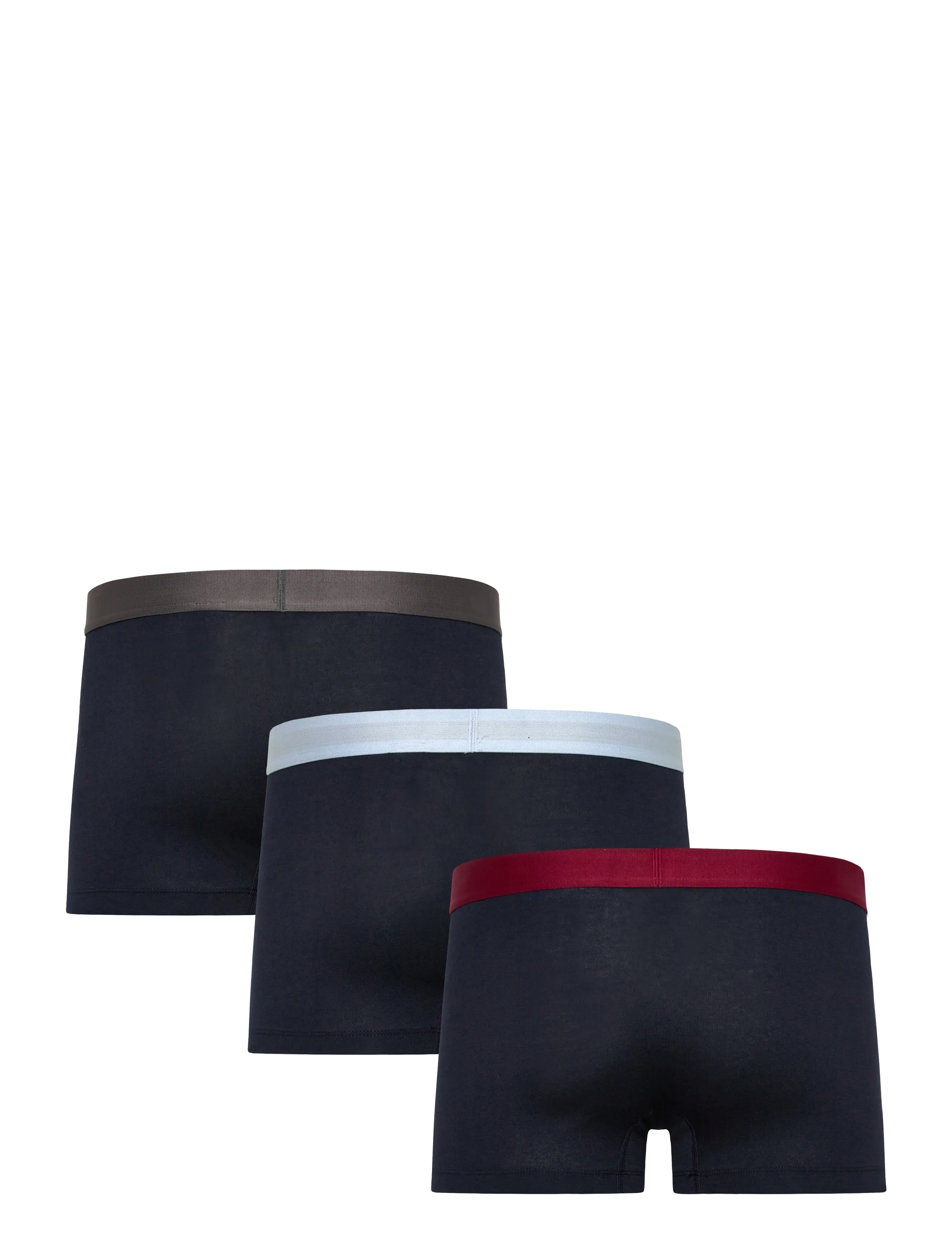 Tommy Hilfiger - 3P TRUNK WB - multipack underpants - drk ash brzy blu rouge - 1