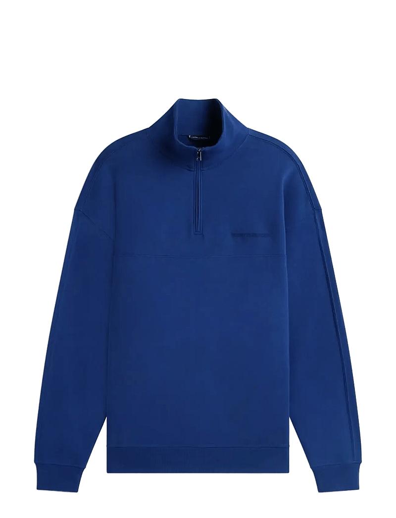 Tommy Hilfiger - HALF ZIP - sweatshirts - preppy navy - 1