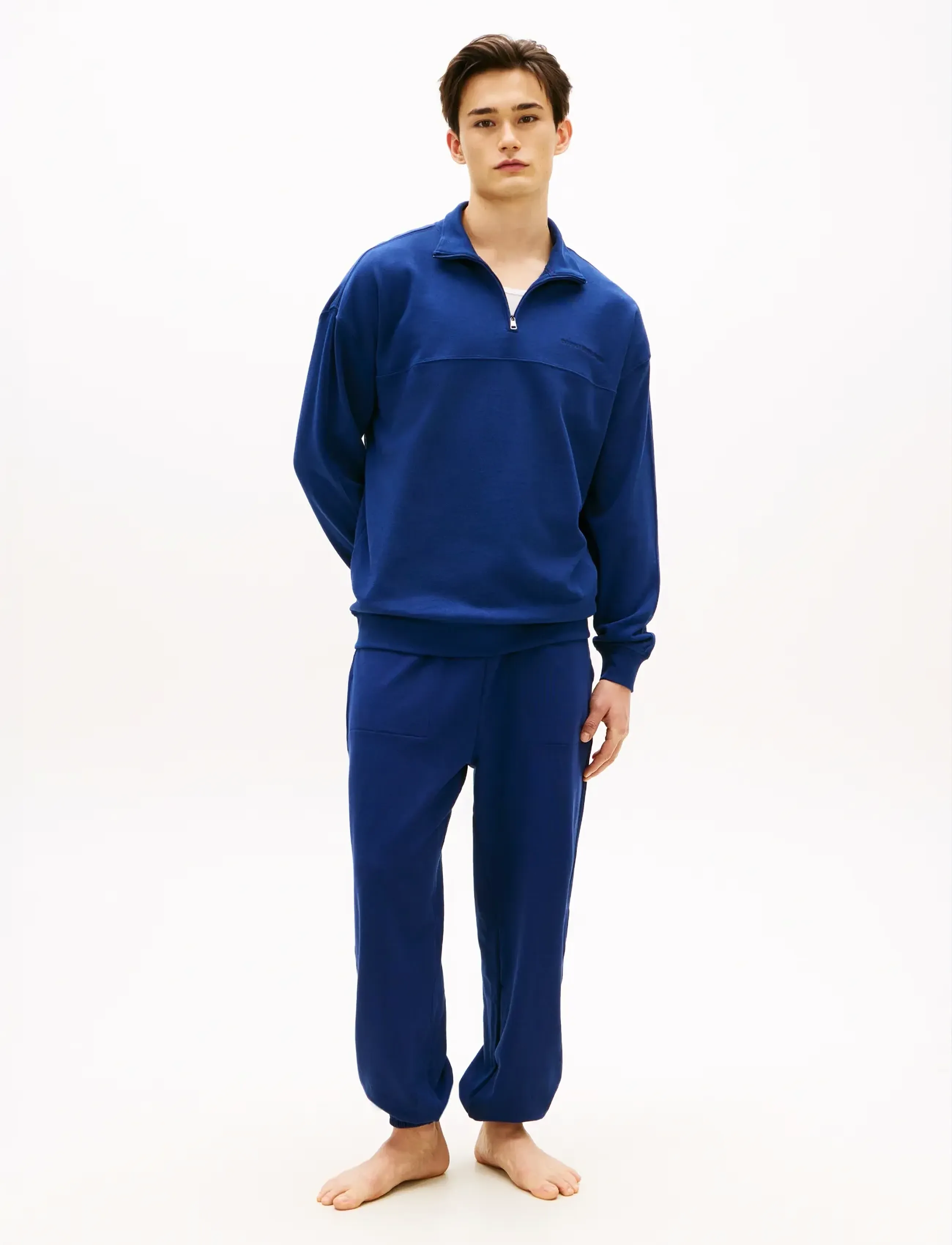 Tommy Hilfiger - HALF ZIP - sweatshirts - preppy navy - 3