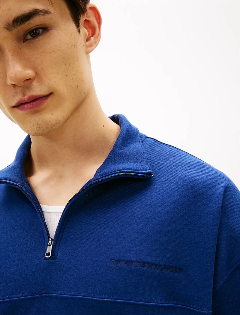 Tommy Hilfiger - HALF ZIP - sweatshirts - preppy navy - 4