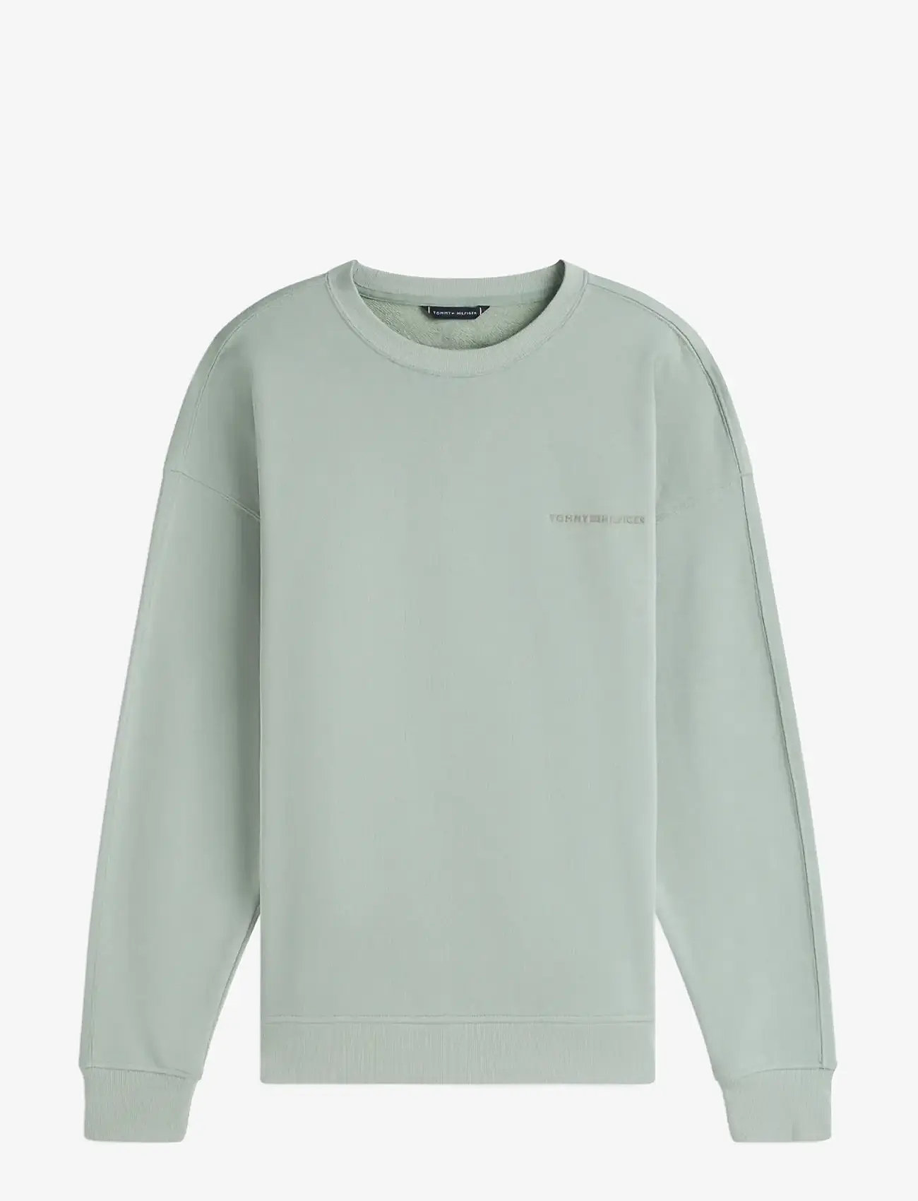 Tommy Hilfiger - TRACK TOP - sweatshirts - minty grey - 1