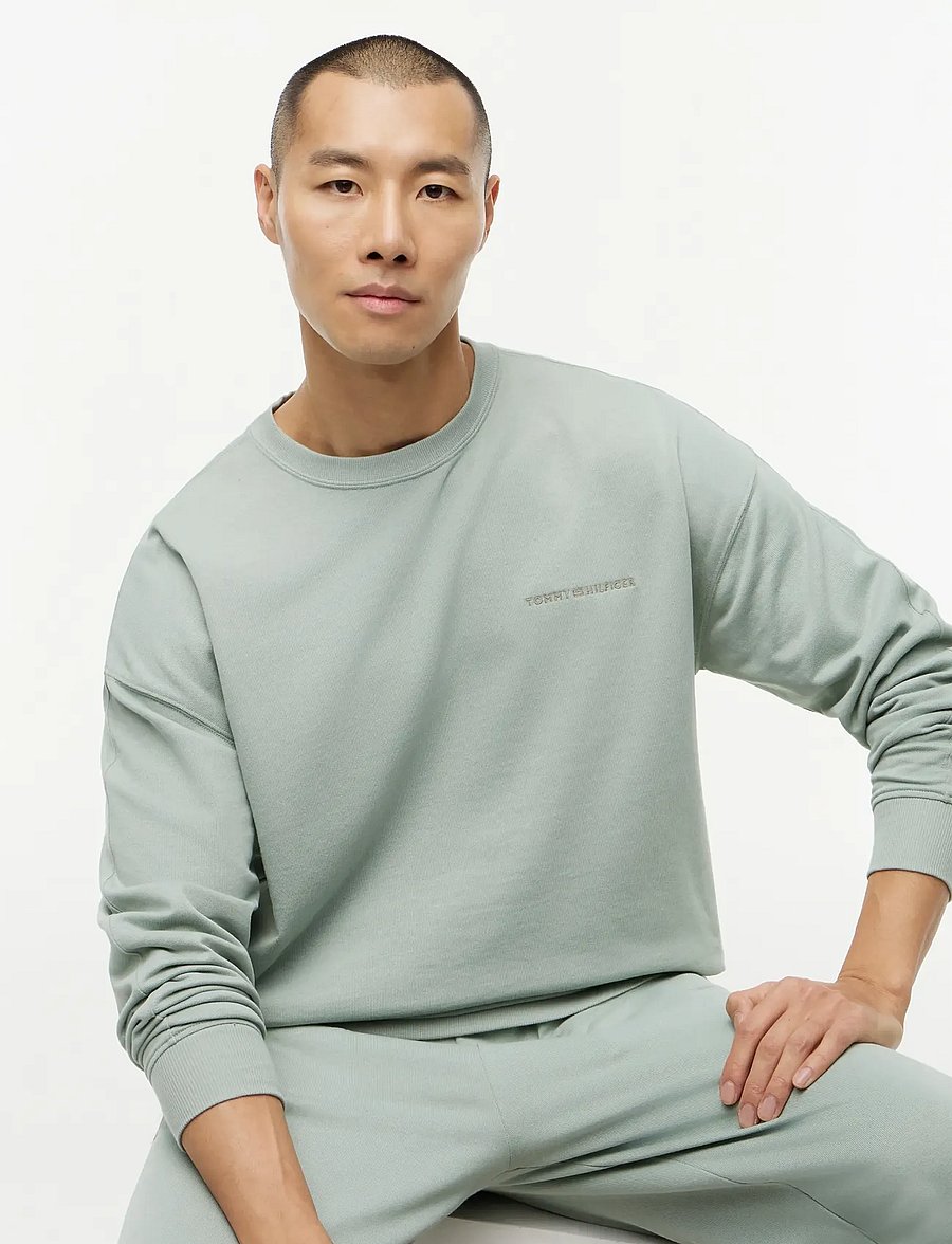 Tommy Hilfiger - TRACK TOP - sweatshirts - minty grey - 3