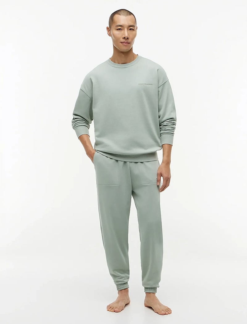 Tommy Hilfiger - TRACK TOP - sweatshirts - minty grey - 4