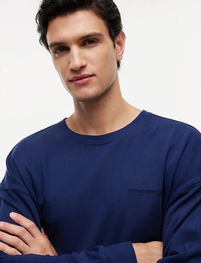 Tommy Hilfiger - TRACK TOP - sweatshirts - preppy navy - 3