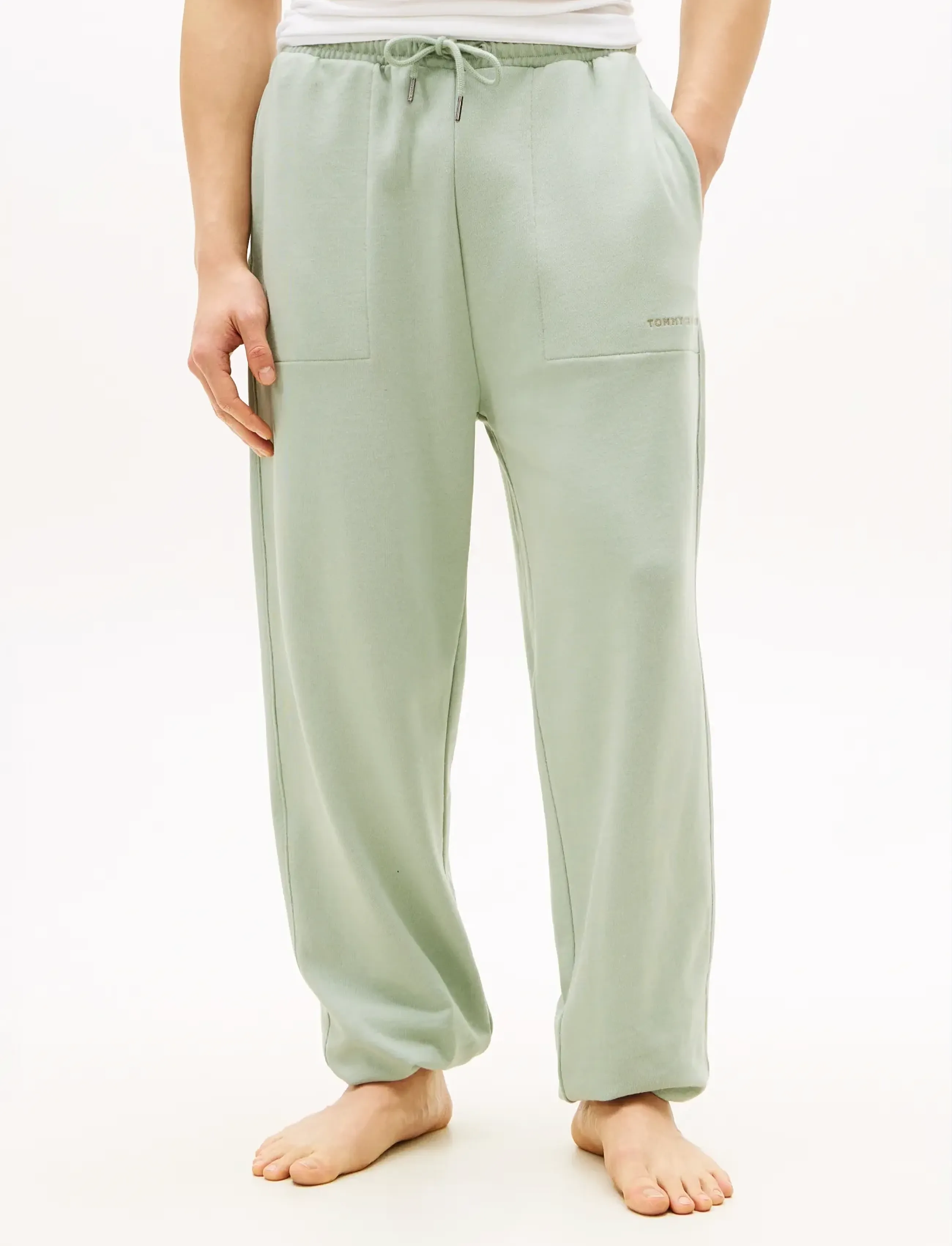 Tommy Hilfiger Track Pant, M, Green, Sport Pants > Sport Sweatpants, Herre