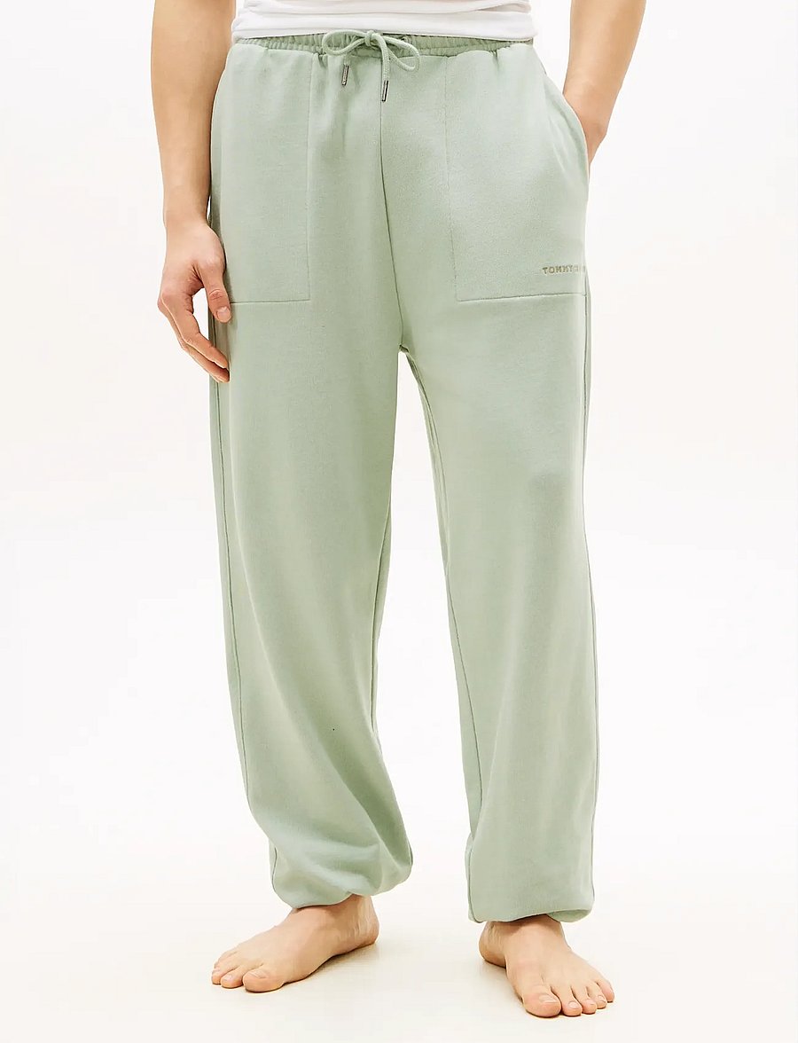 Tommy Hilfiger - TRACK PANT - hosen - minty grey - 0