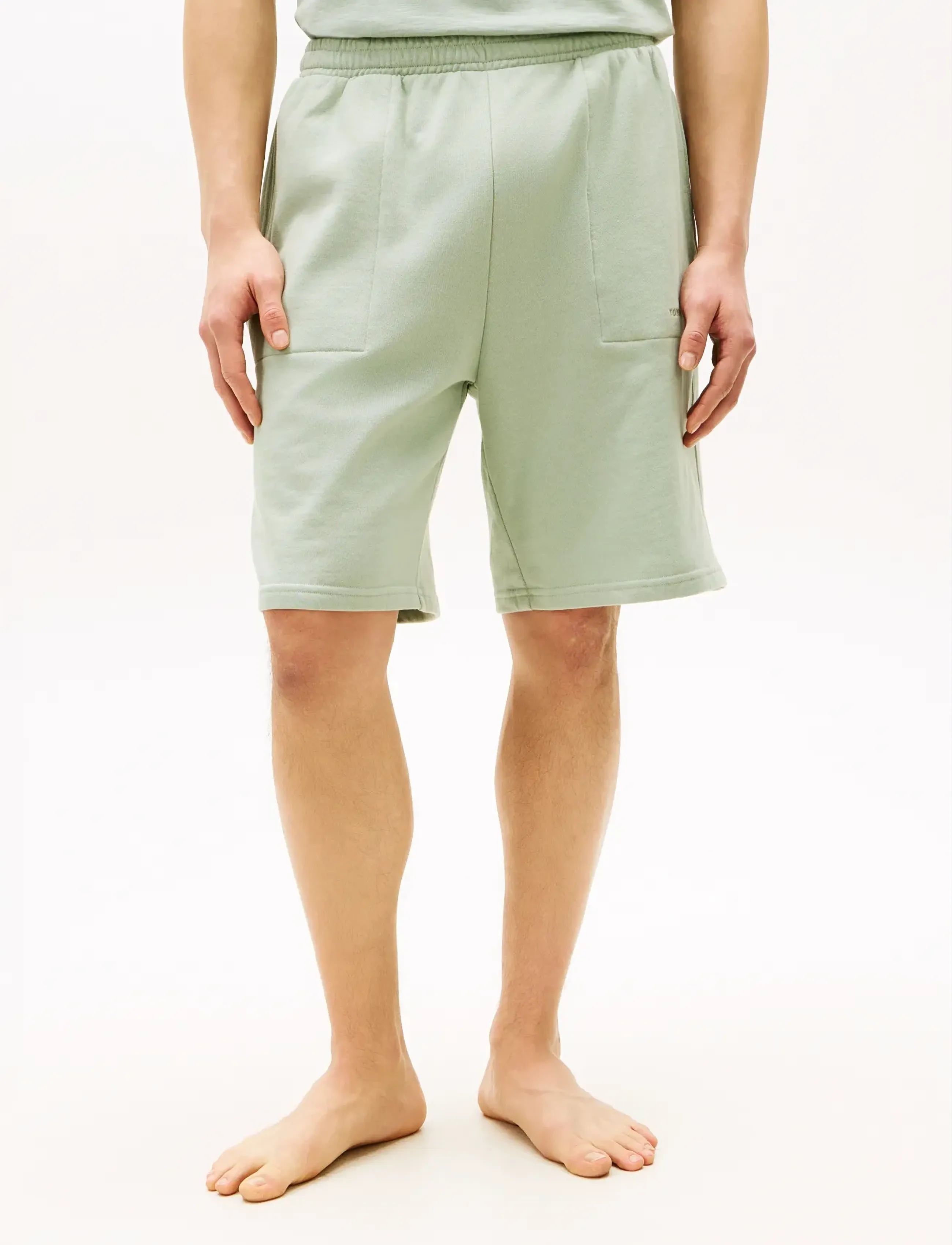 Tommy Hilfiger Track Short, S, Sport Shorts, Grün - Sweat Männerswear