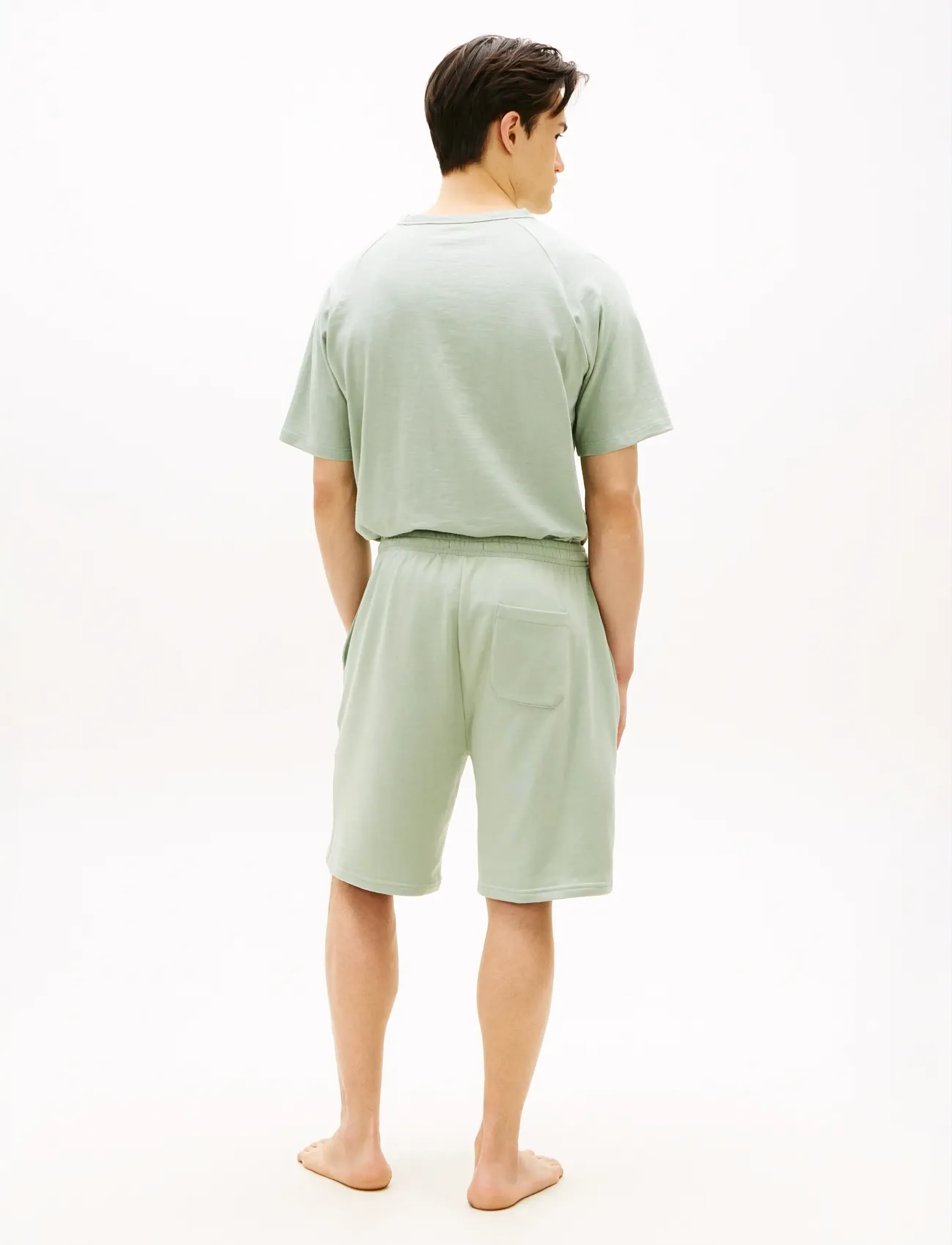 Tommy Hilfiger - TRACK SHORT - underdele - minty grey - 2