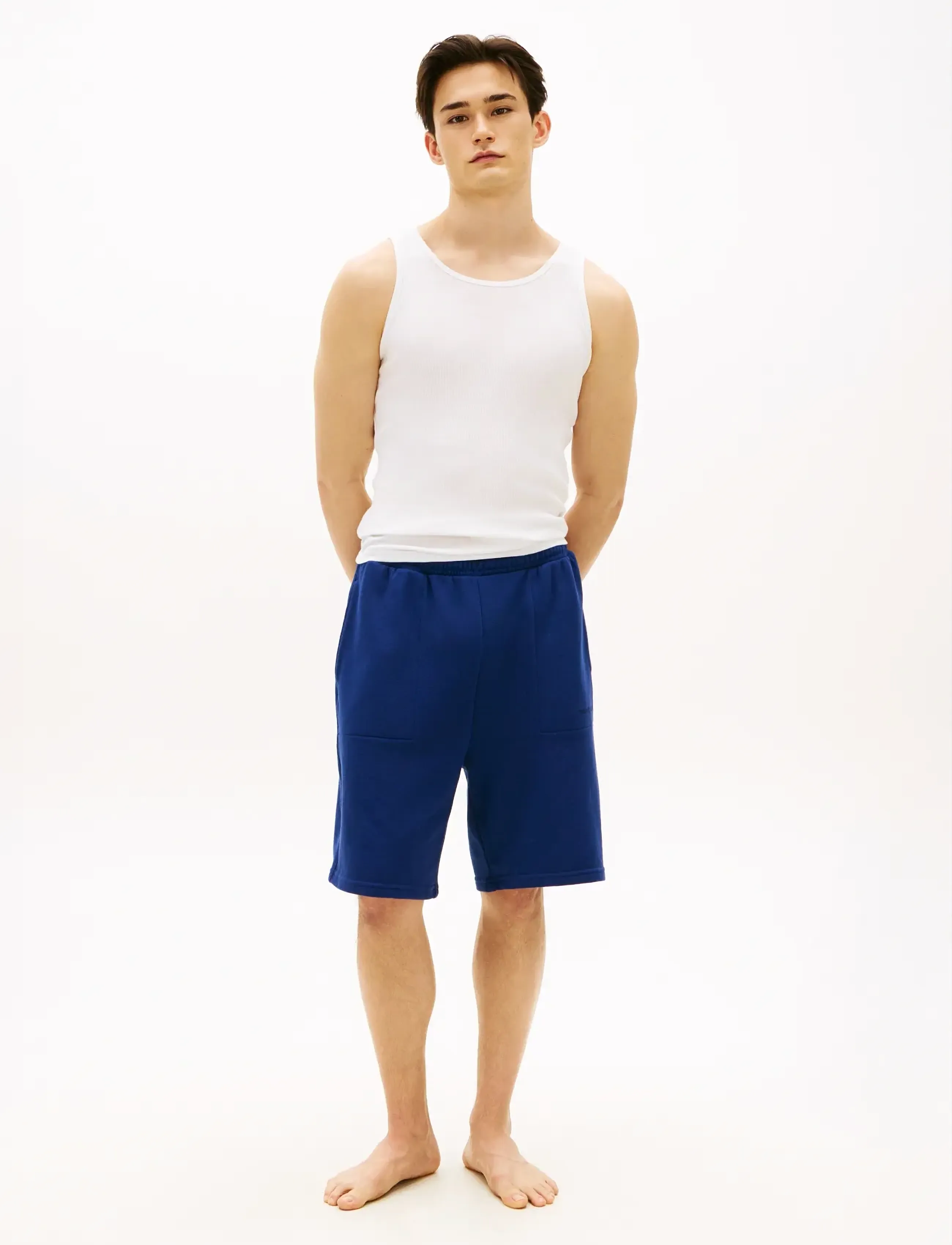 Tommy Hilfiger - TRACK SHORT - sweatshorts - preppy navy - 3