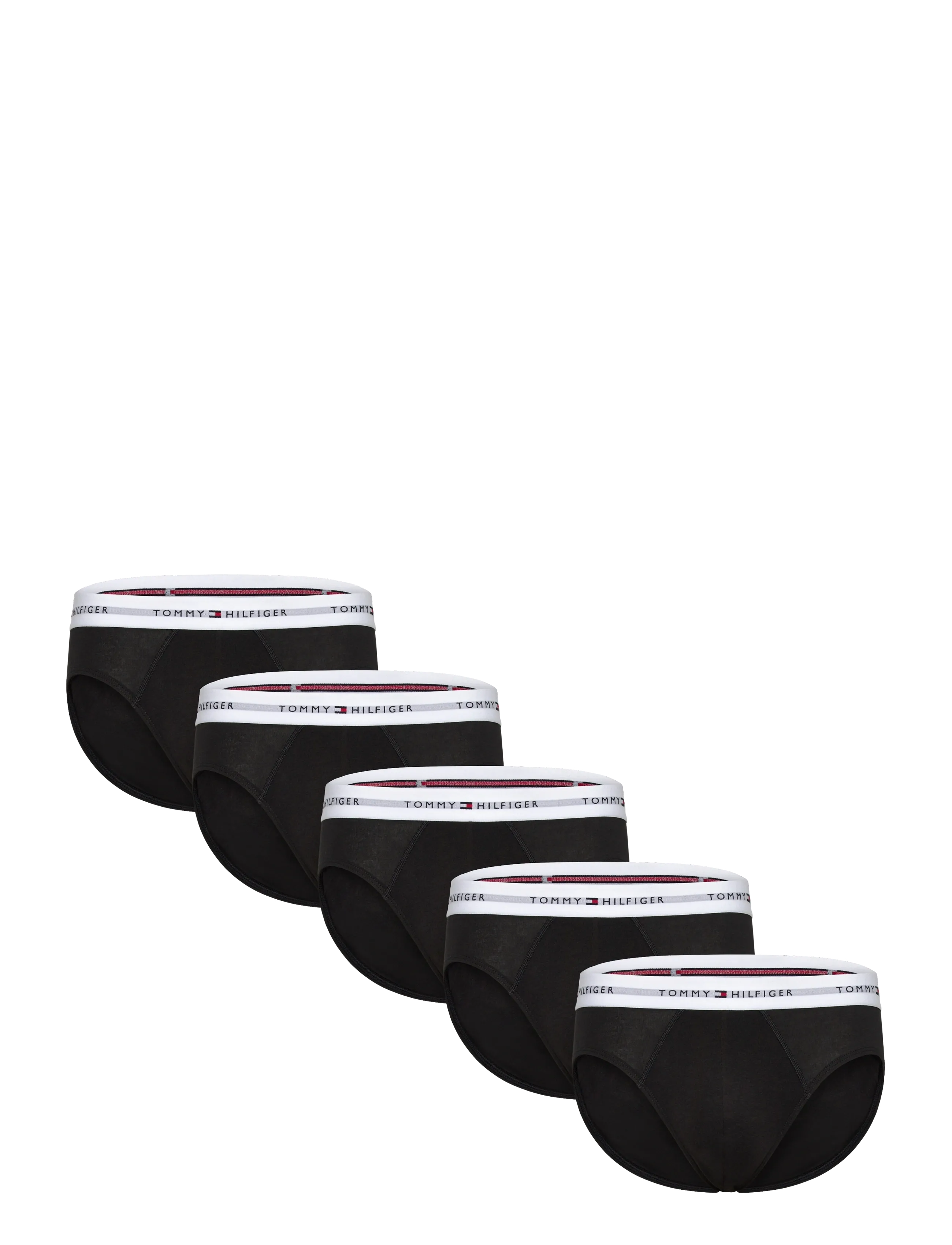 Tommy Hilfiger 5P BRIEF - Underkläder - BLACK BLACK BLACK BLACK BLACK / black