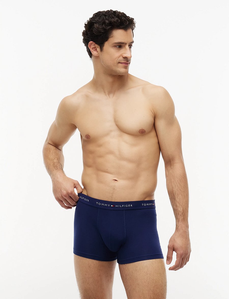 Tommy Hilfiger - 3P TRUNK DTM - multipack underbukser - nob blu prp nvy blk - 0
