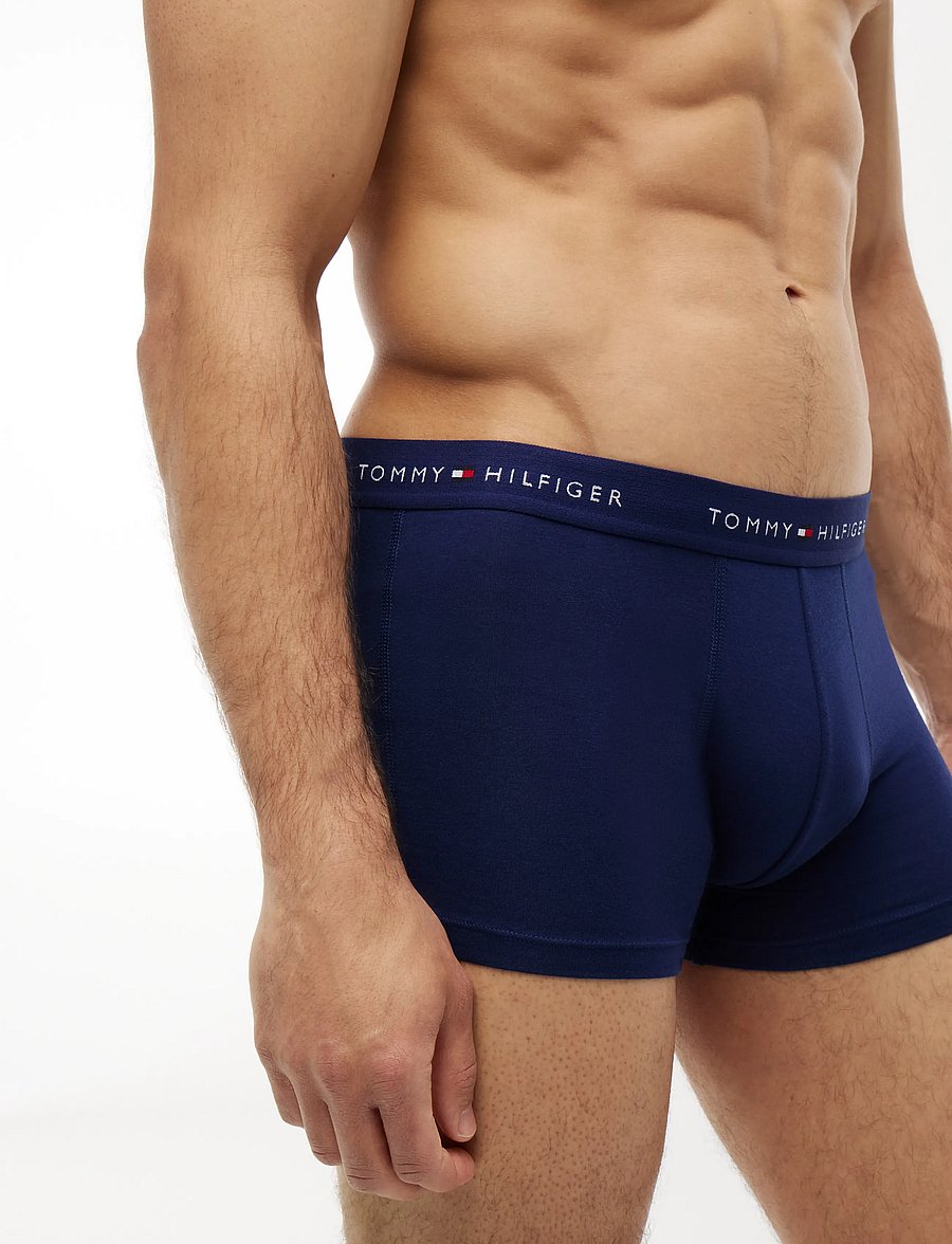 Tommy Hilfiger - 3P TRUNK DTM - multipack underbukser - nob blu prp nvy blk - 3