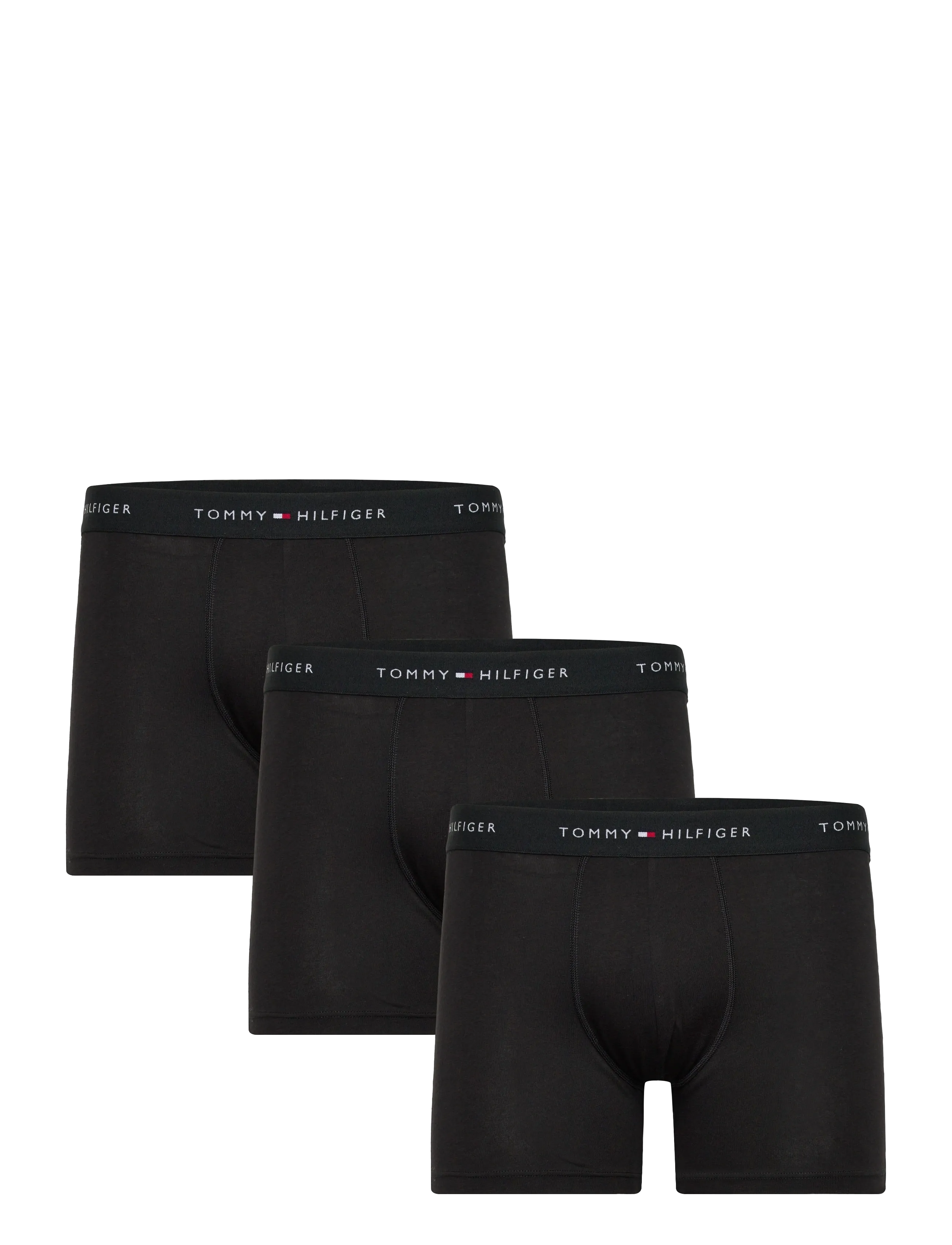 Tommy Hilfiger 3P BOXER BRIEF DTM - Kalsonger - BLACK BLACK BLACK / black