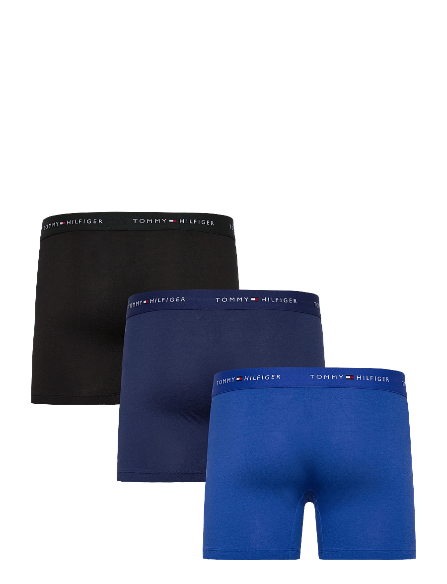 Tommy Hilfiger - 3P BOXER BRIEF DTM - multipakk aluspüksid - nob blue prp navy black - 1