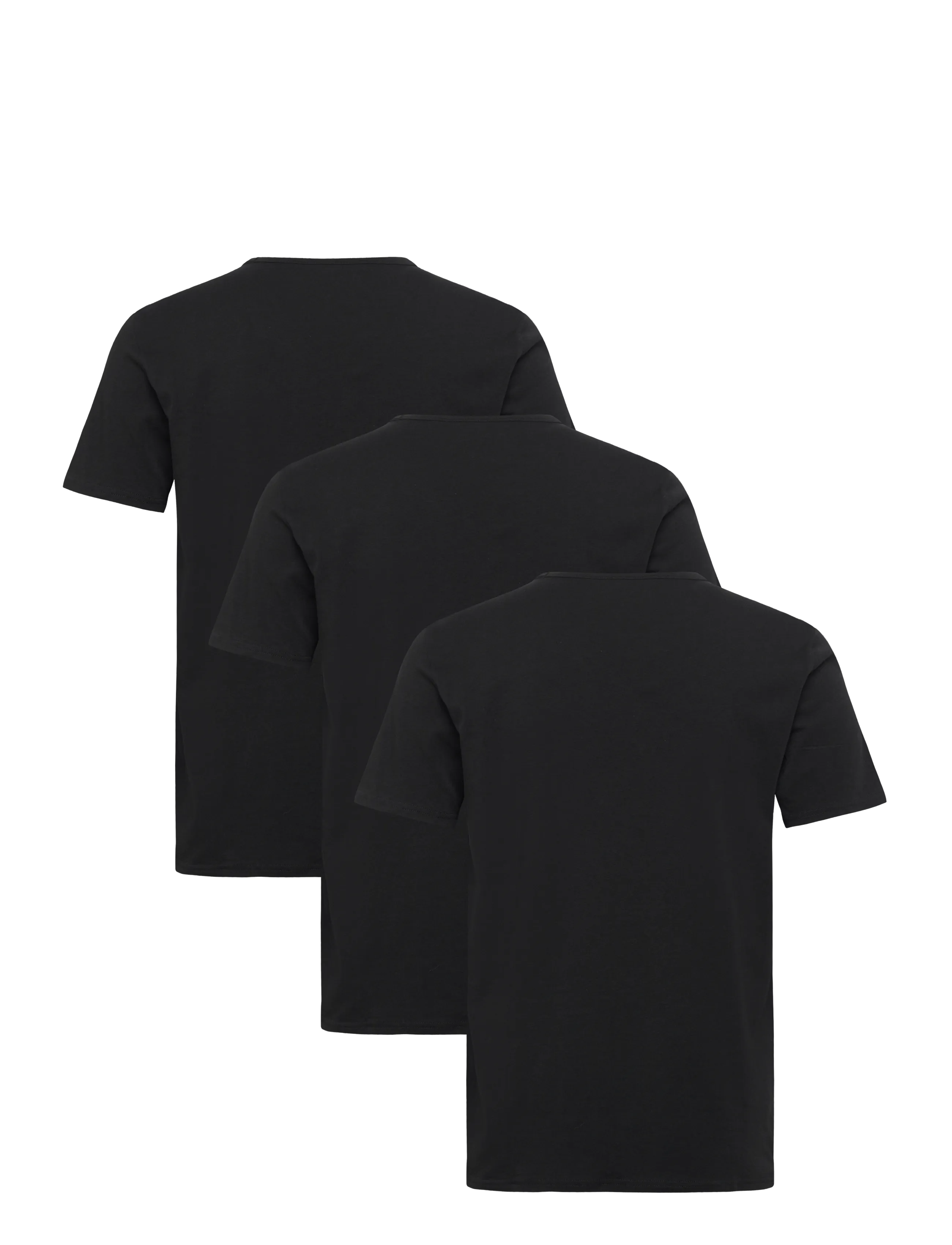Tommy Hilfiger - STRETCH CN TEE SS 3PACK - t-särkide multipakk - black black black - 2